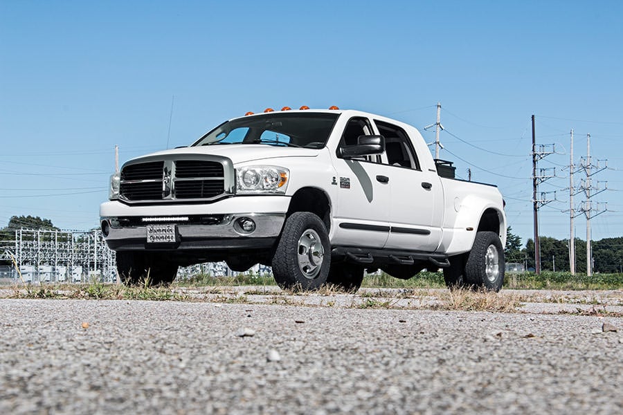 Hidden Bumper Kit w/20" LED Light Bar BLK Ser 03-18 RAM 2500 70568BL - Image 3