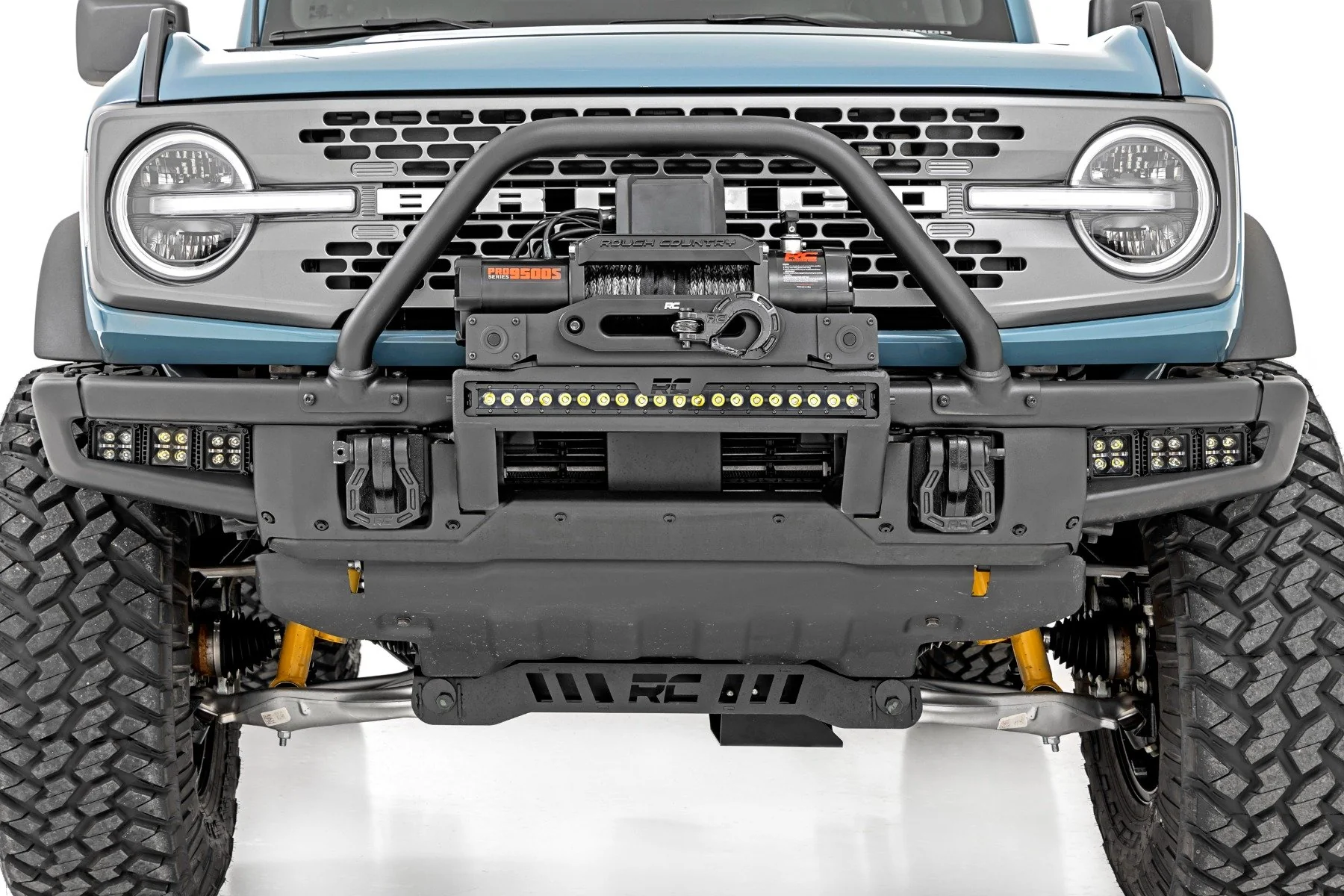 High Winch Mount All Models 12000S Ford Bronco 4wd 2021-2023 51097 - Image 6
