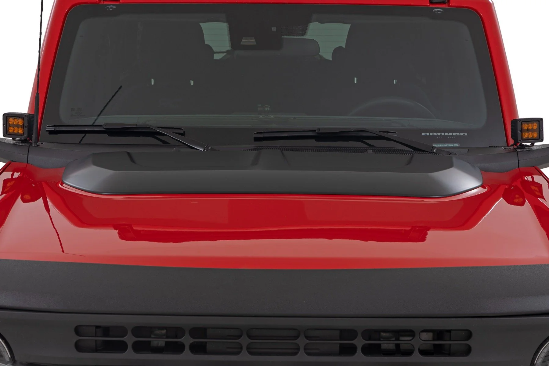 Rough Country Hood Scoop | E7 Velocity Blue | for Ford Bronco 4WD (2021-2025) - Image 4