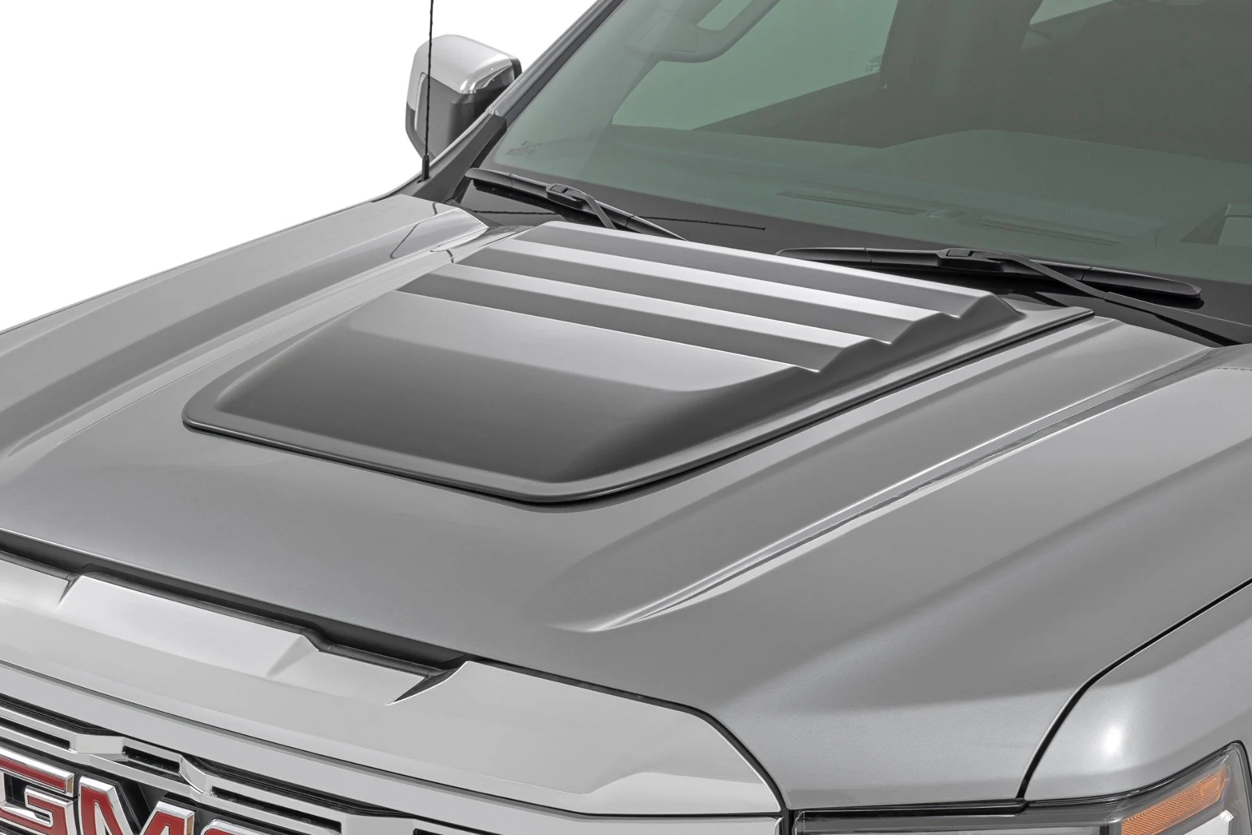 Hood Scoop G6M Titanium Rush GMC Sierra 1500 19-24 HS40010-G6M