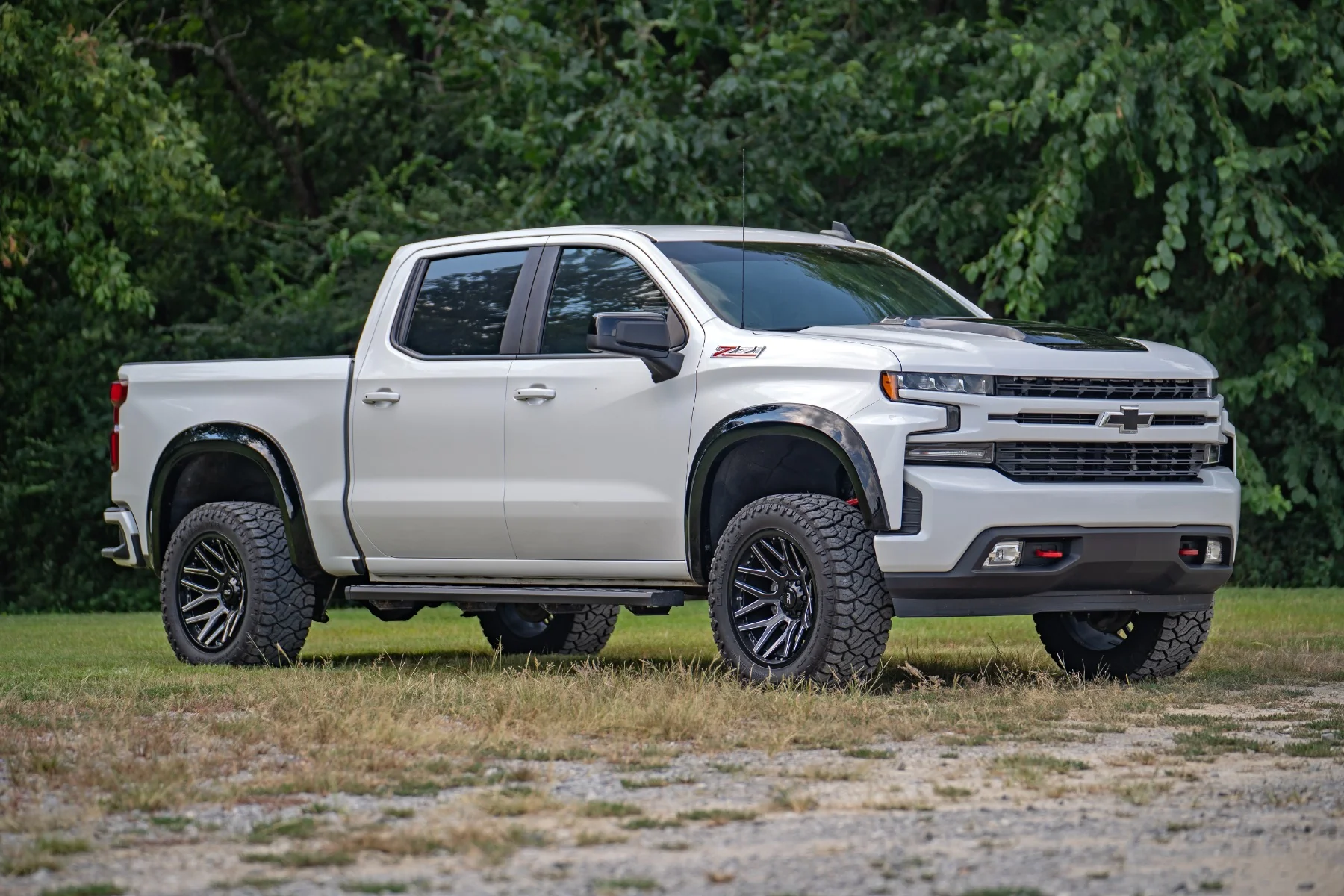 Hood Scoop GLT Glacier Blue 19-24 Silverado 1500 HS10010-GLT - Image 6