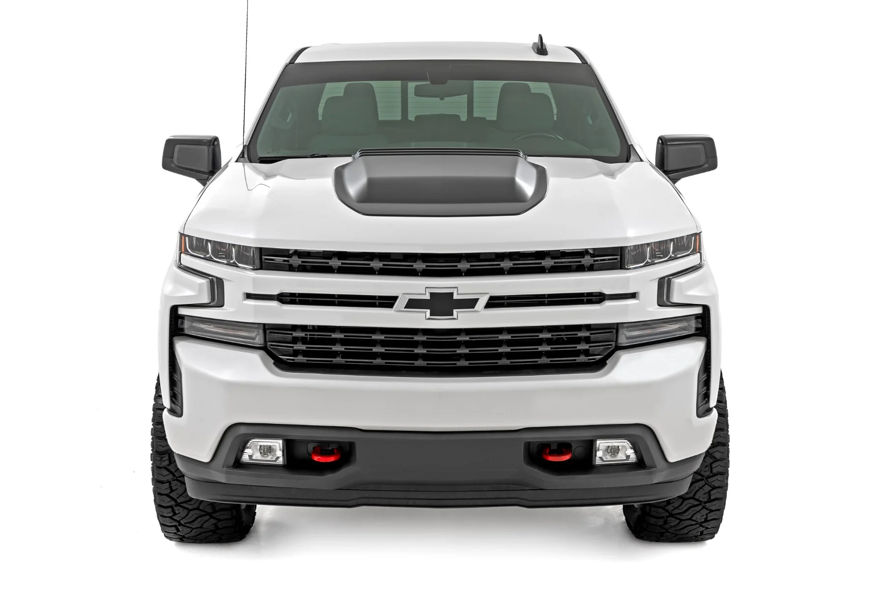 Hood Scoop GPA Graphite 19-24 Silverado 1500 HS10010-GPA - Image 2