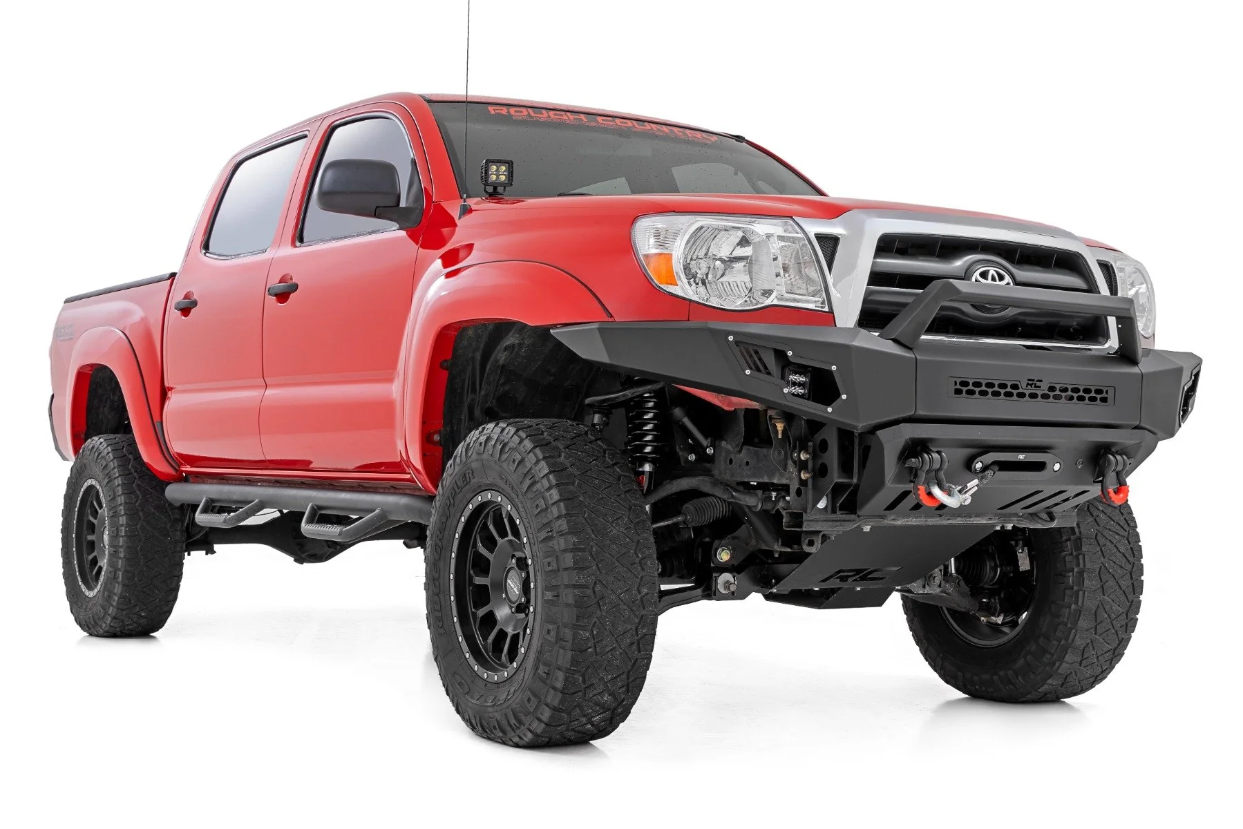 LED Ditch Lights 2" Black Pair White DRL Tacoma 05-15 - Image 3