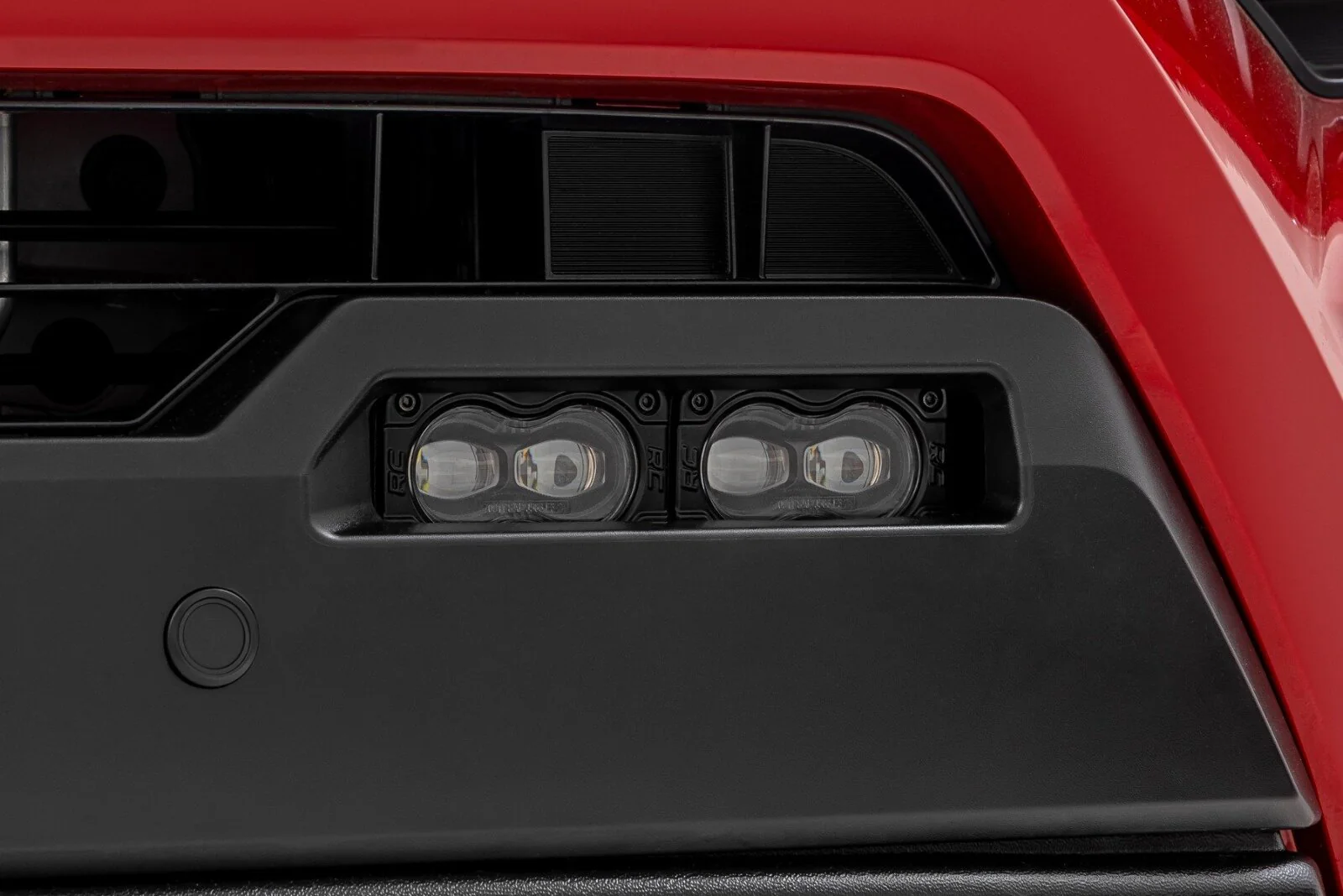 Rough Country LED Fog Lights 3x1.75" Black Series Yellow for Toyota Tacoma 24-26 72120 - Image 5