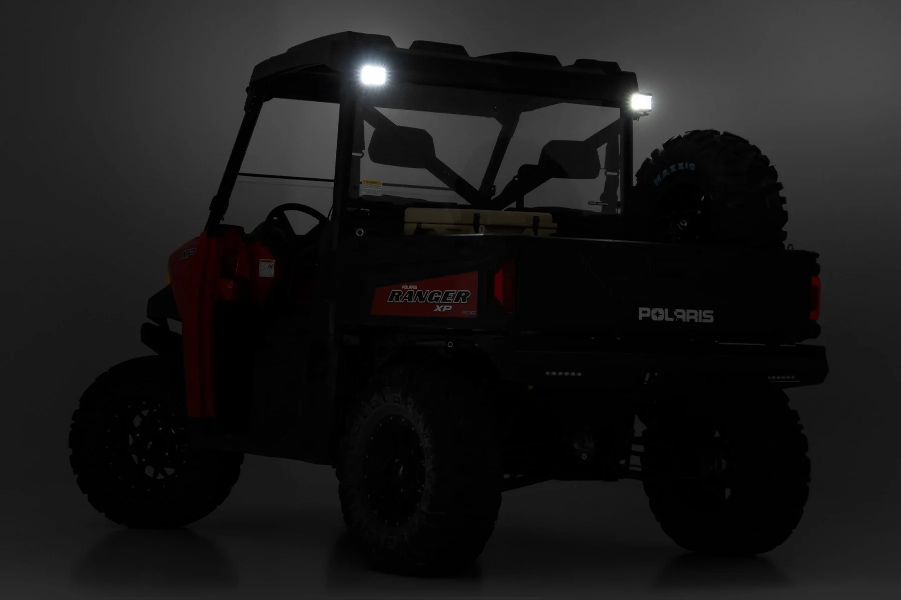LED Polaris Ranger 13-21 rear Mount 2" Chrome Pair work light - Image 6