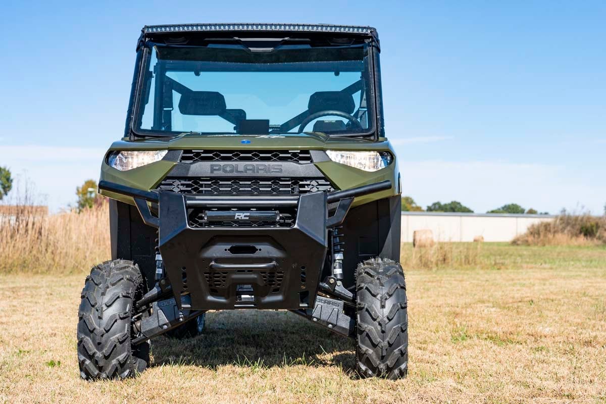 Rough Country LED Front Mount 50" Black Polaris Ranger 1000/Ranger XP 900/1000 - Image 4