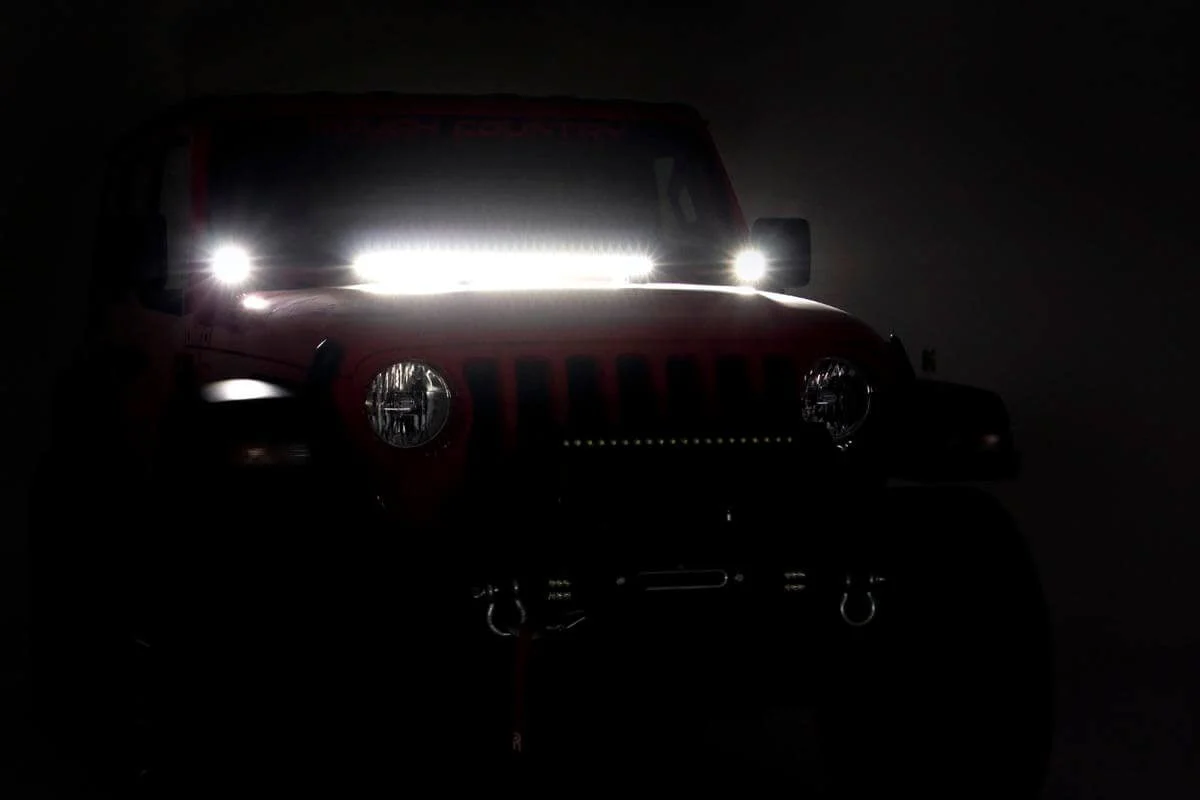 LED Hinge Mnt 2" Spectrum Jeep Gladiator/Wrangler JL/4xe 18-23 80052 - Image 6