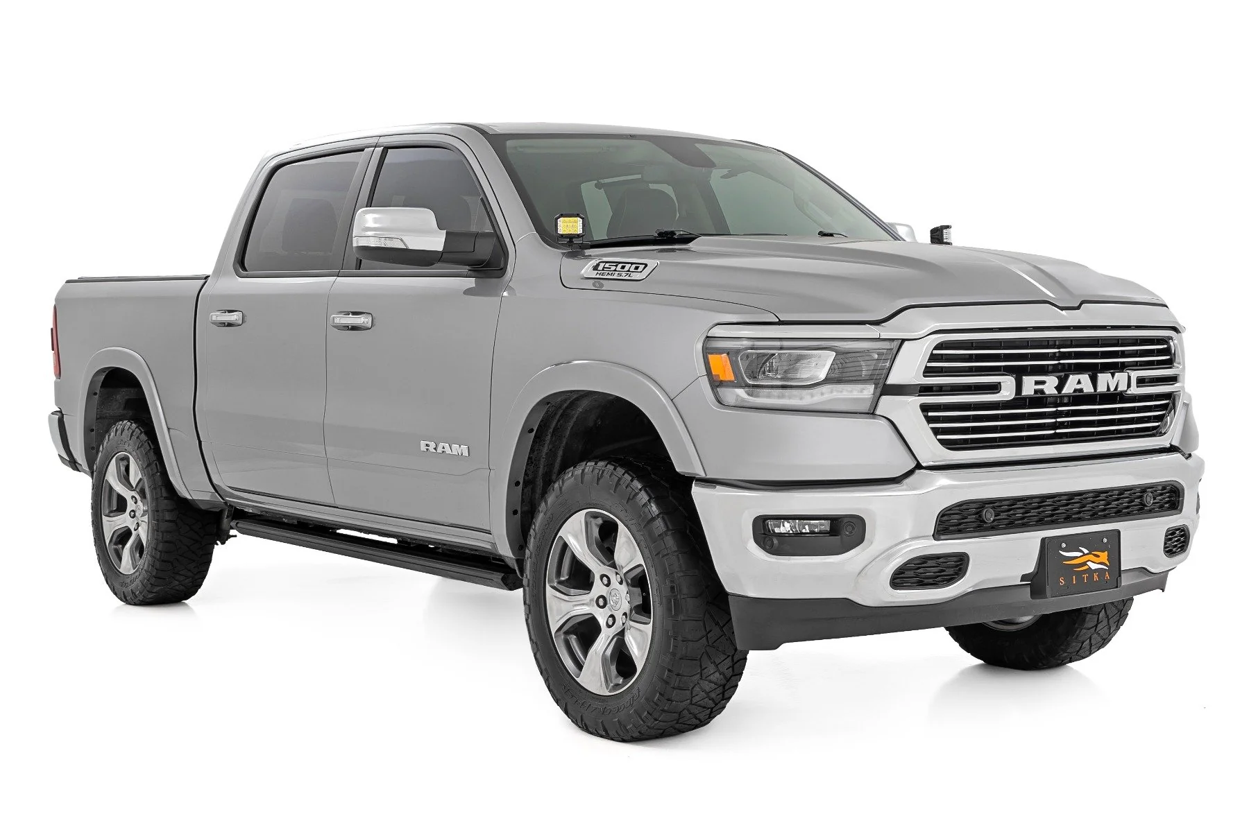 LED Kit Ditch Mount 2" Black White DRL Ram 1500 19-25 - Image 3