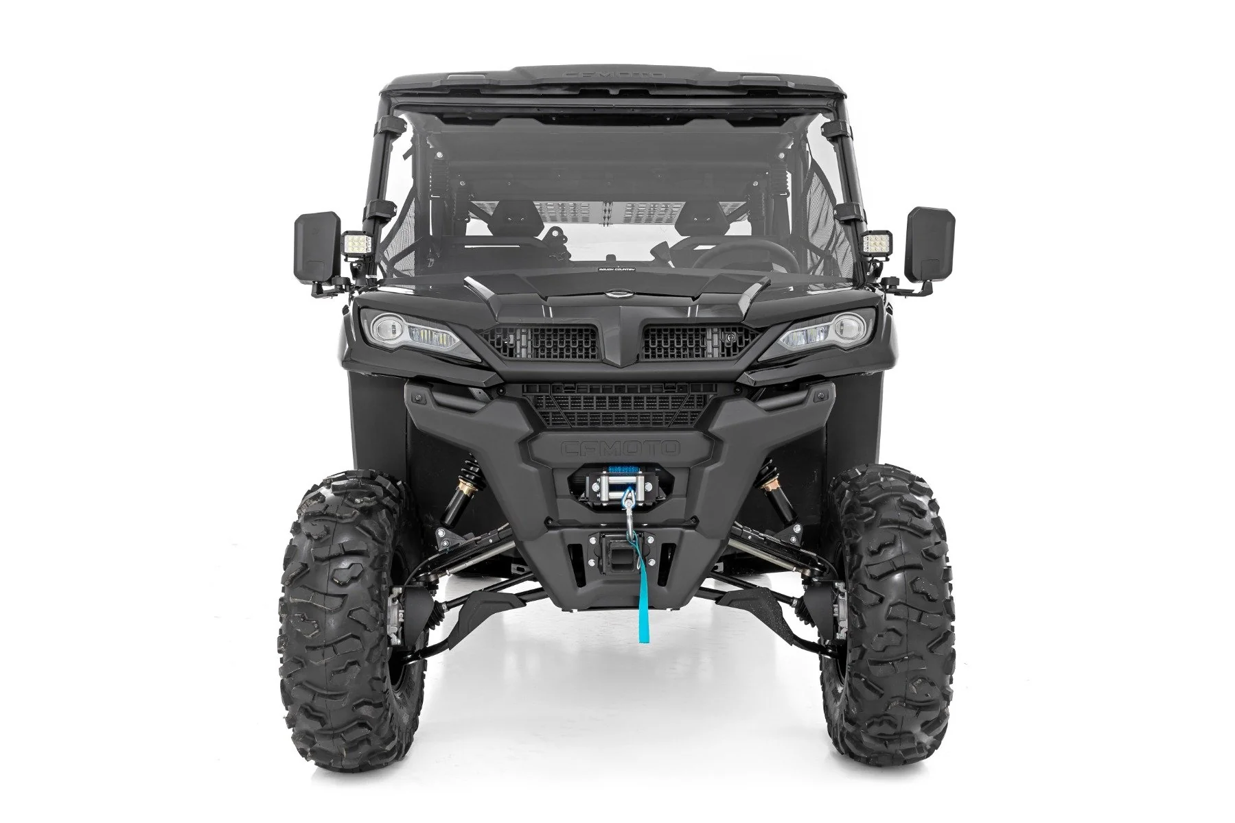 LED Light Cage Mount 2" Black Amber DRL CFMoto UForce 1000/1000xl 96105 - Image 4