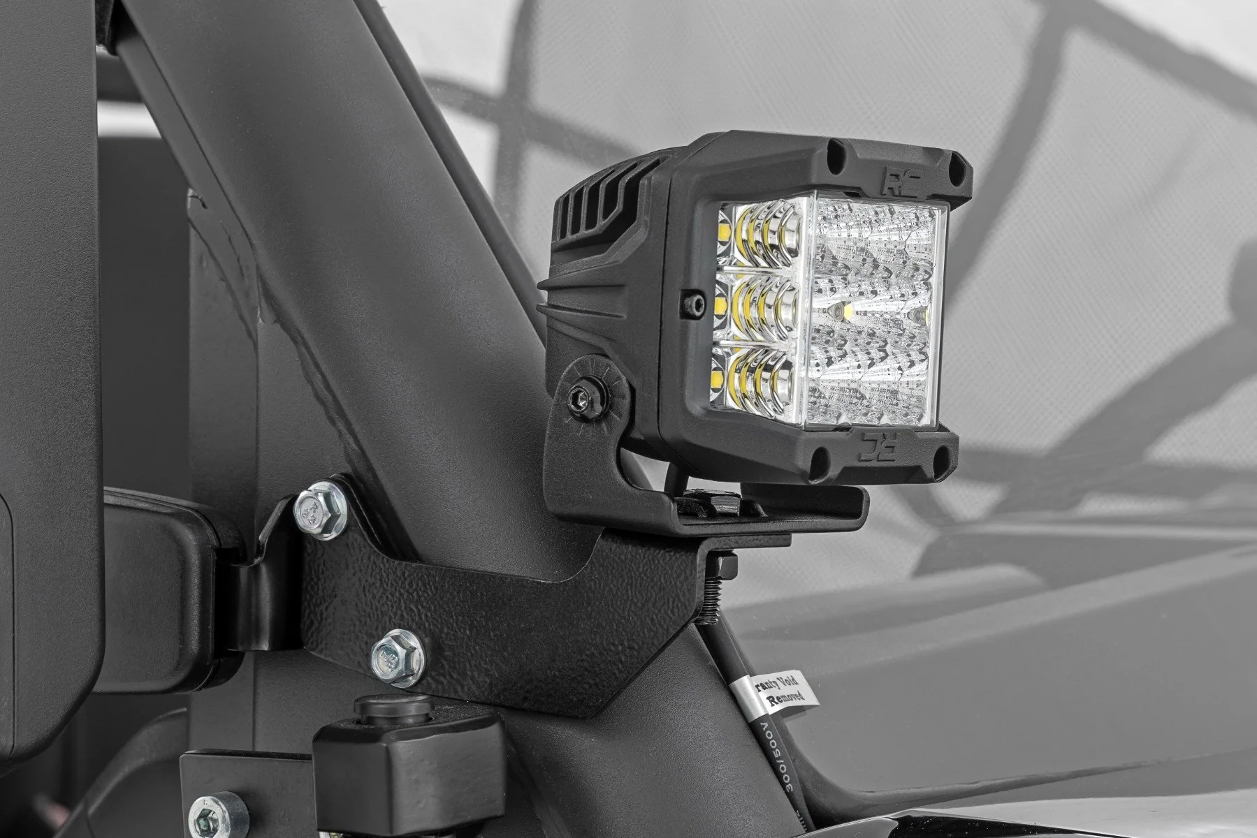 LED Light Kit Cage Mount 2" Black Pair CFMoto UForce 1000/1000XL 96103 - Image 2