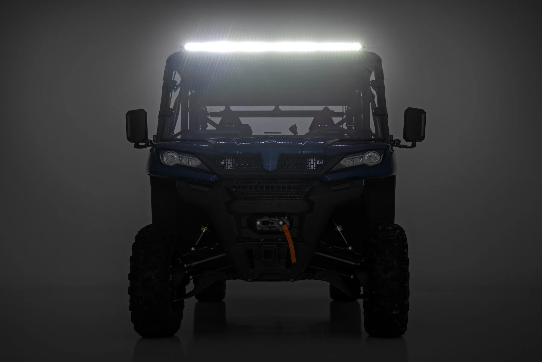 Rough Country LED Light Kit Front Mount 50" Black Single Row CFMOTO UFORCE 1000 96118 - Image 5