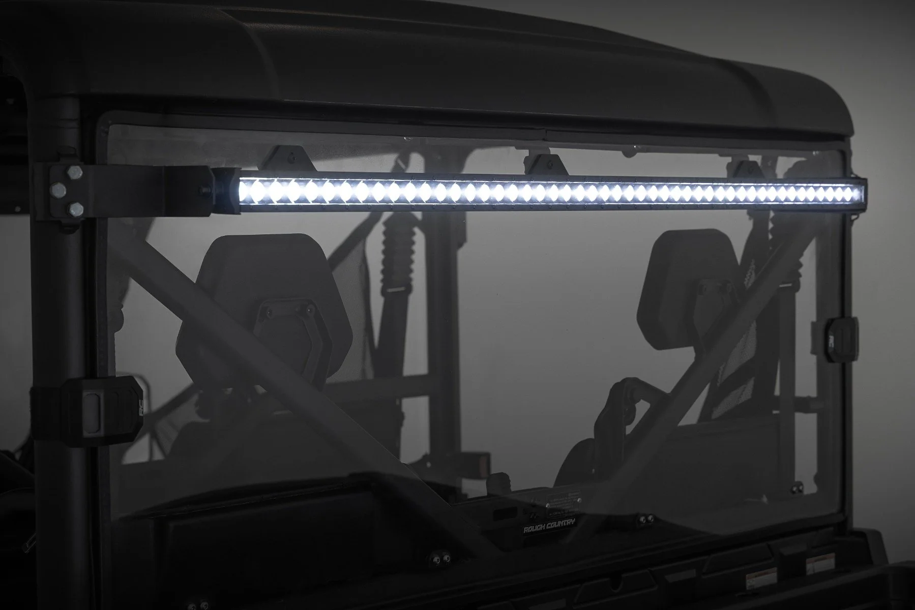 Rough Country LED Light Kit Rear Mount 50" Black Single Row CFMOTO UFORCE 1000 96115 - Image 4