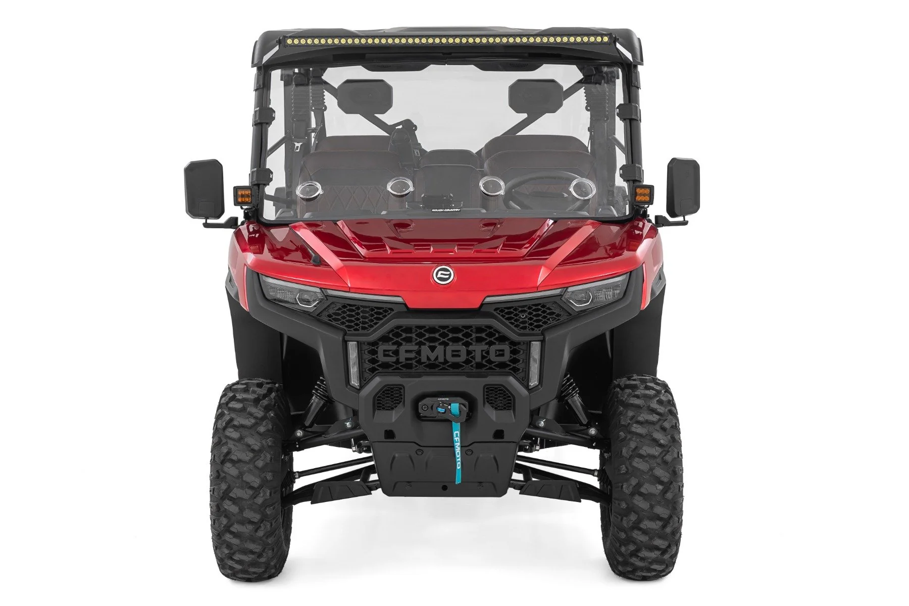 Rough Country LED Light Mount | 50" Spectrum Series Single Row | CFMOTO UFORCE U10 Pro - Image 3