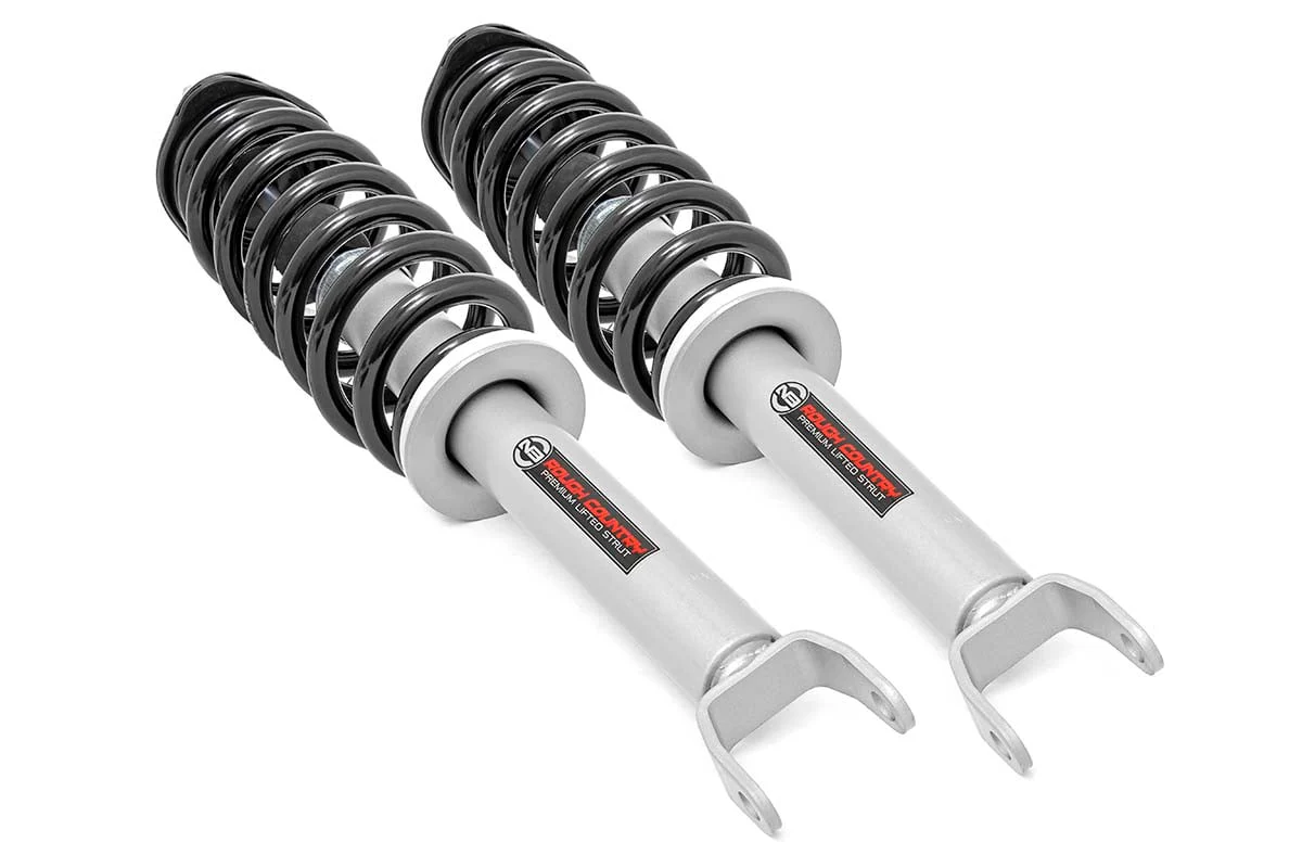Rough Country Loaded Strut Pair | 6" | for Ram 1500 4WD 2012-2018 & Classic