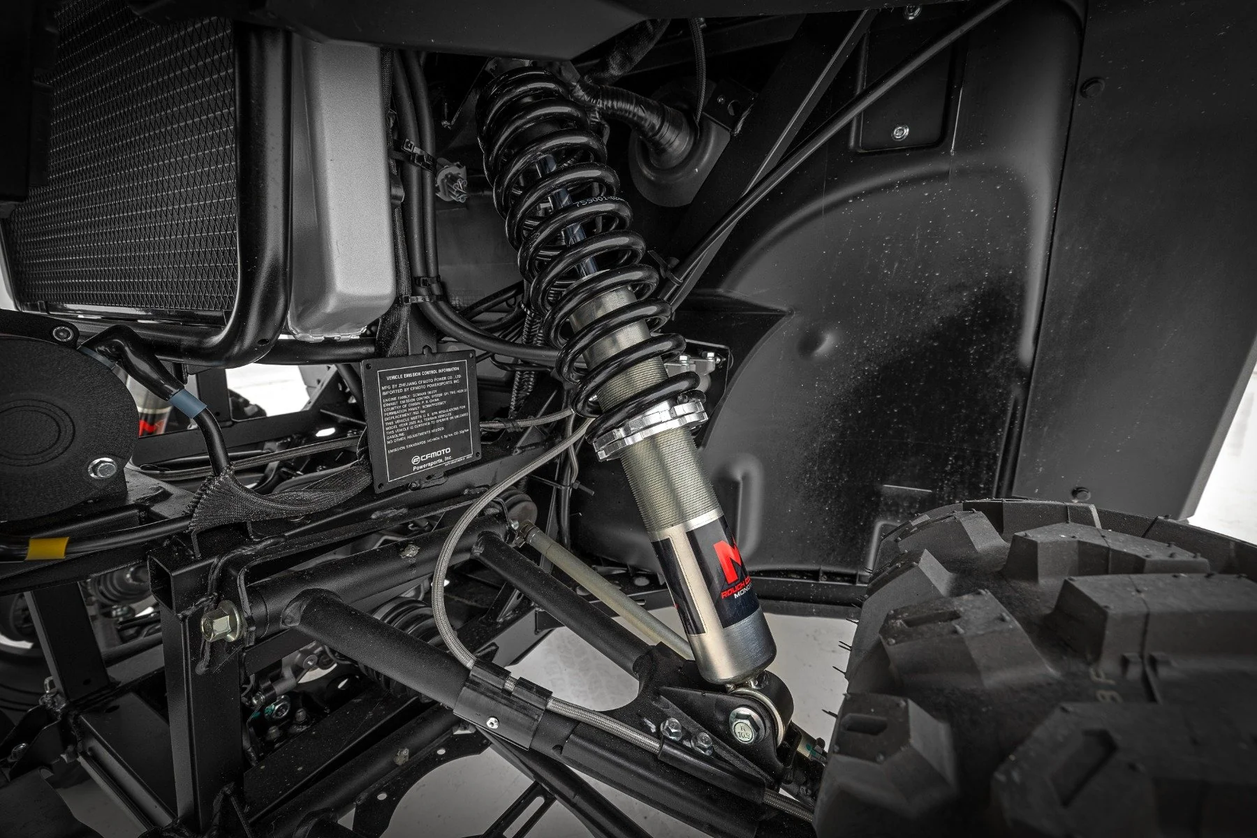 Rough Country M1 Front Coilovers Height Adjust CFMOTO UFORCE 1000/UFORCE 1000XL - Image 4