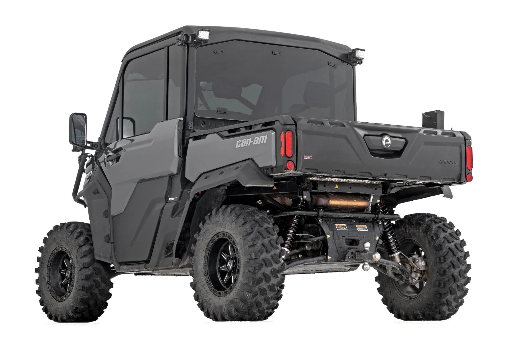 M1 Rear Coil Over Shocks Height Adjust Can-Am Defender MAX HD10 301012 - Image 3