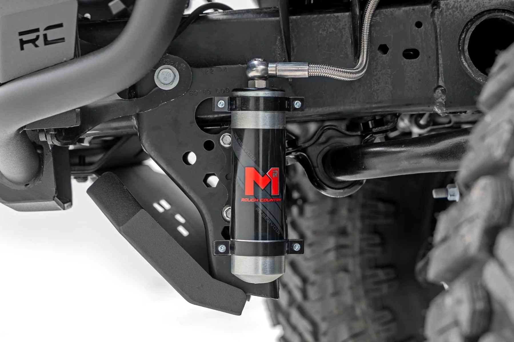 Rough Country M1R Monotube Front Shocks | 2-3.5" | for Jeep Wrangler JL (18-25)/Wrangler Unlimited (18-25) - Image 3