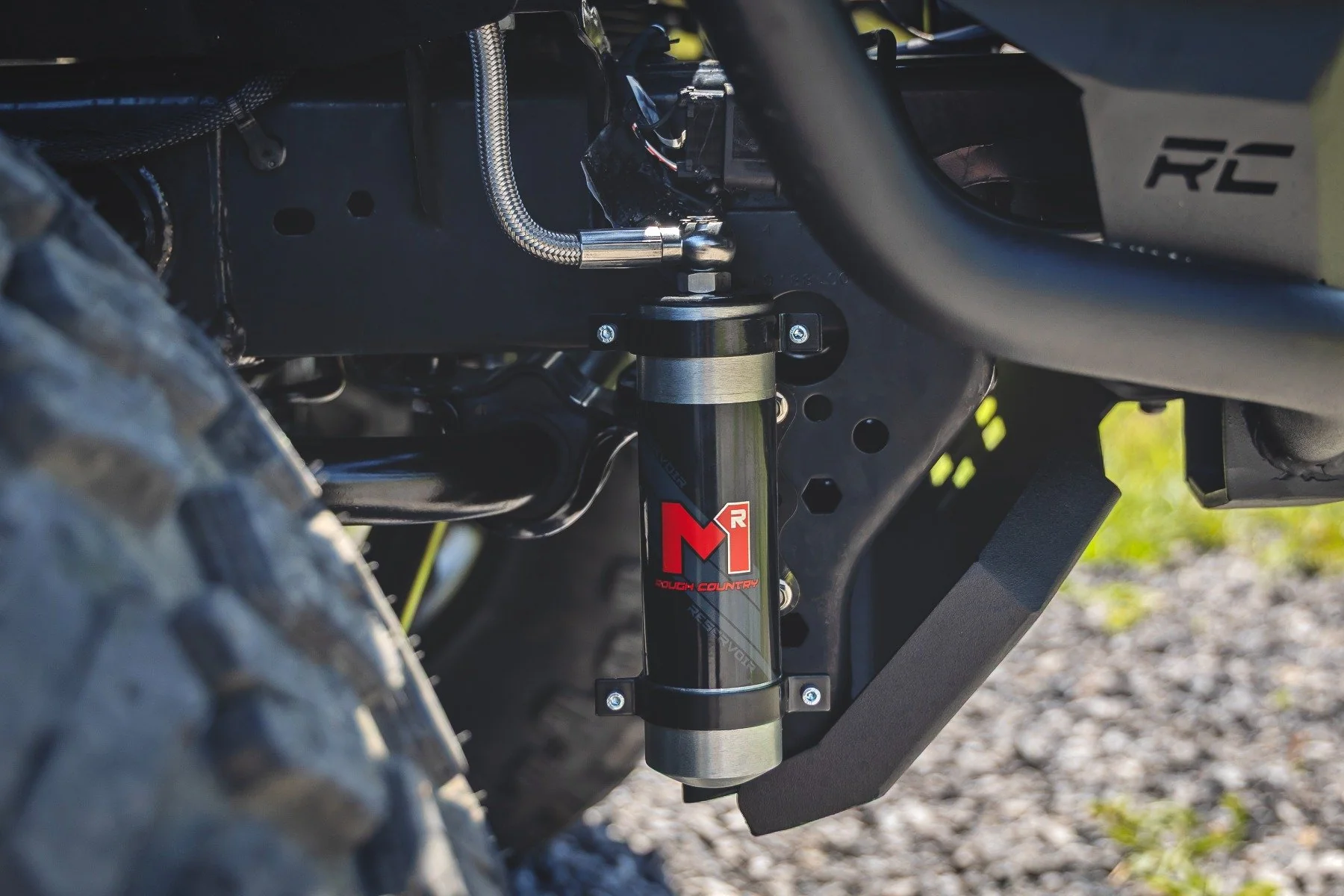 Rough Country M1R Monotube Front Shocks | 2-3.5" | for Jeep Wrangler JL (18-25)/Wrangler Unlimited (18-25) - Image 4