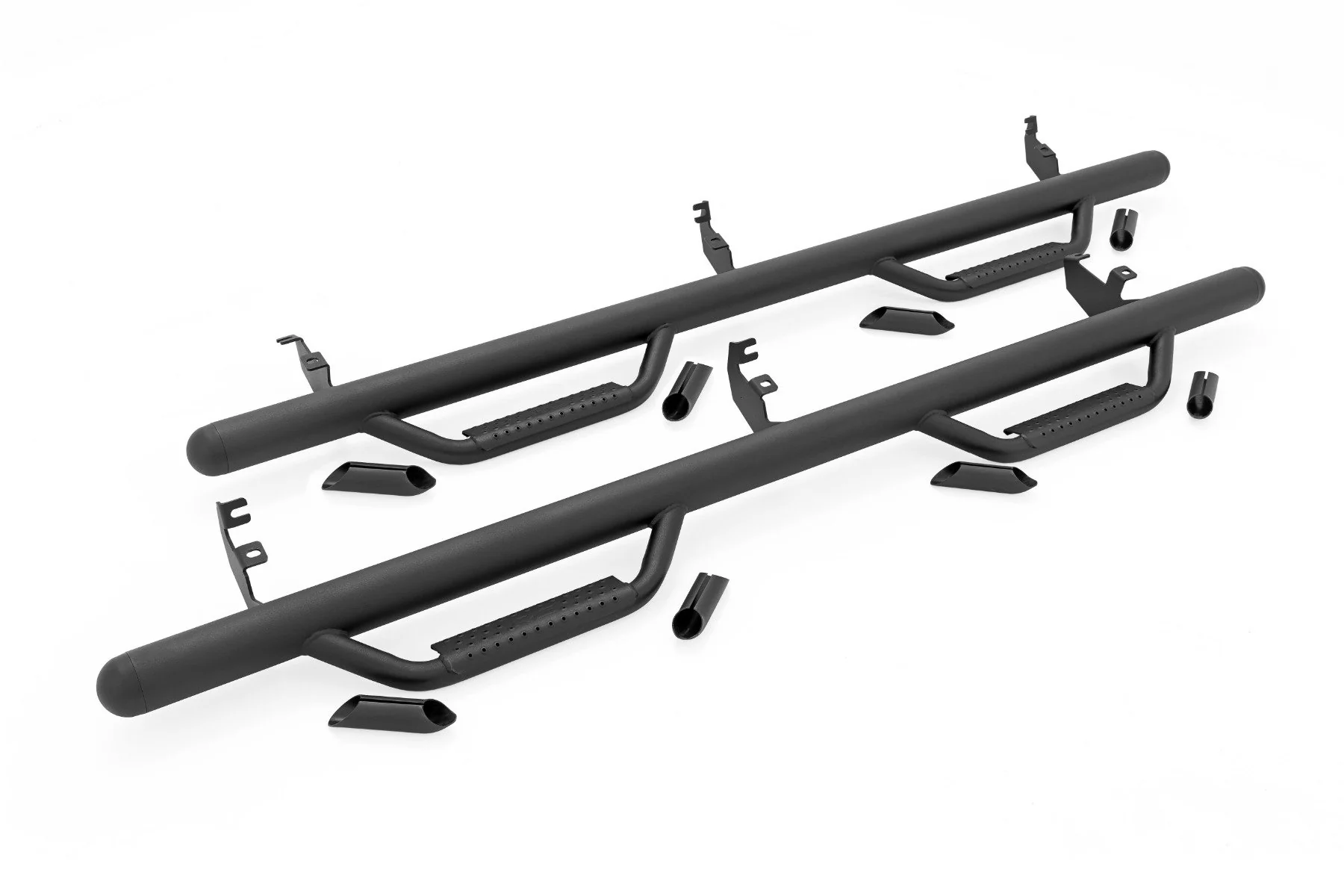 Rough Country Nerf Steps | Cab Length | Crew Cab | for Ford Ranger 2WD/4WD (2019-2025) - Image 3