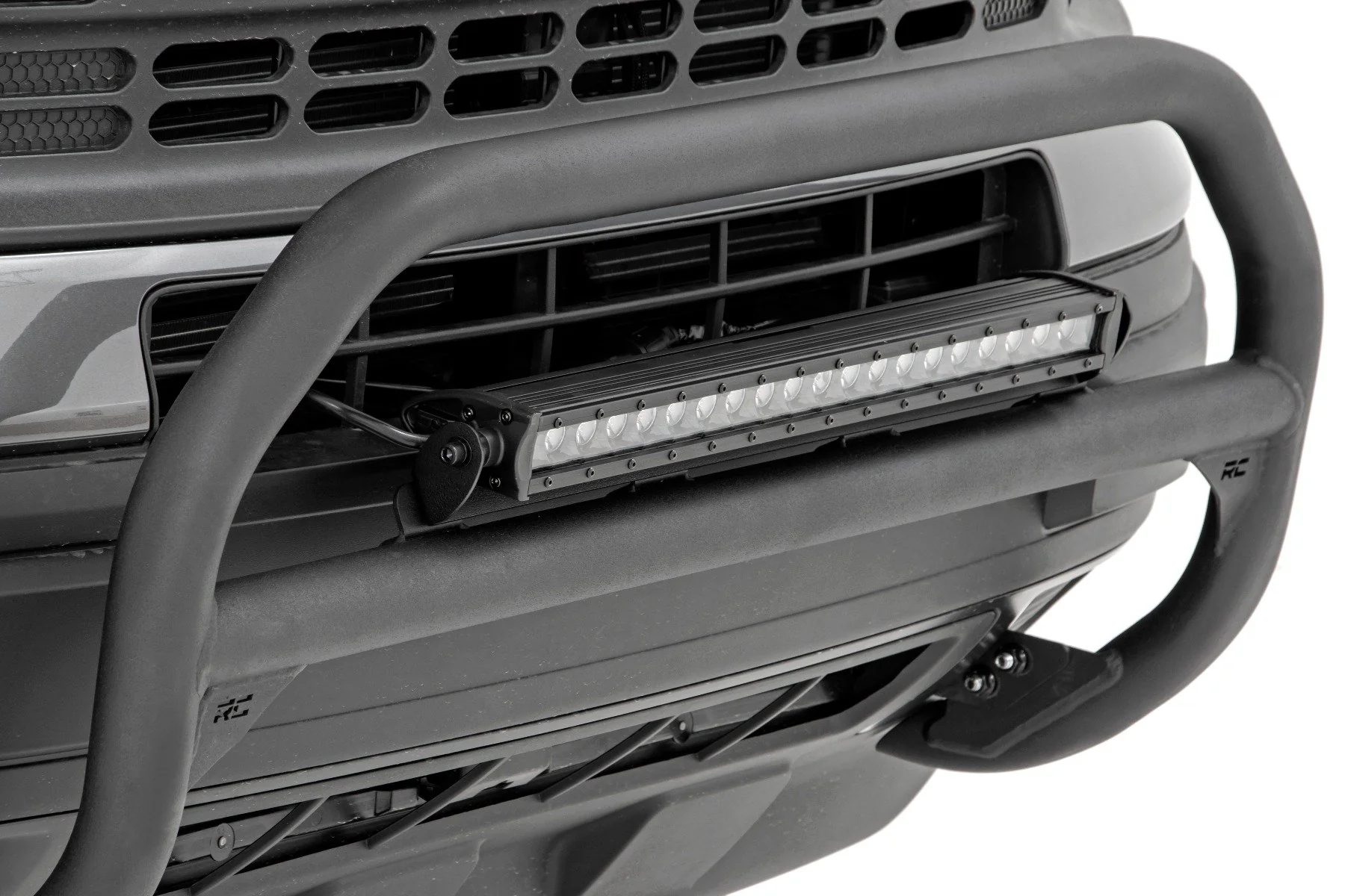 Nudge Bar w/Black Series DRL LED 2021 Ford Bronco Sport - Image 2