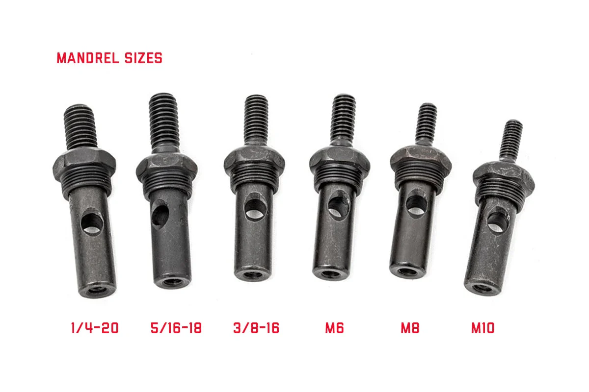 Nutsert Tool Kit-10 Piece System w/ Quick-Change Mandrel Set 10583 - Image 5