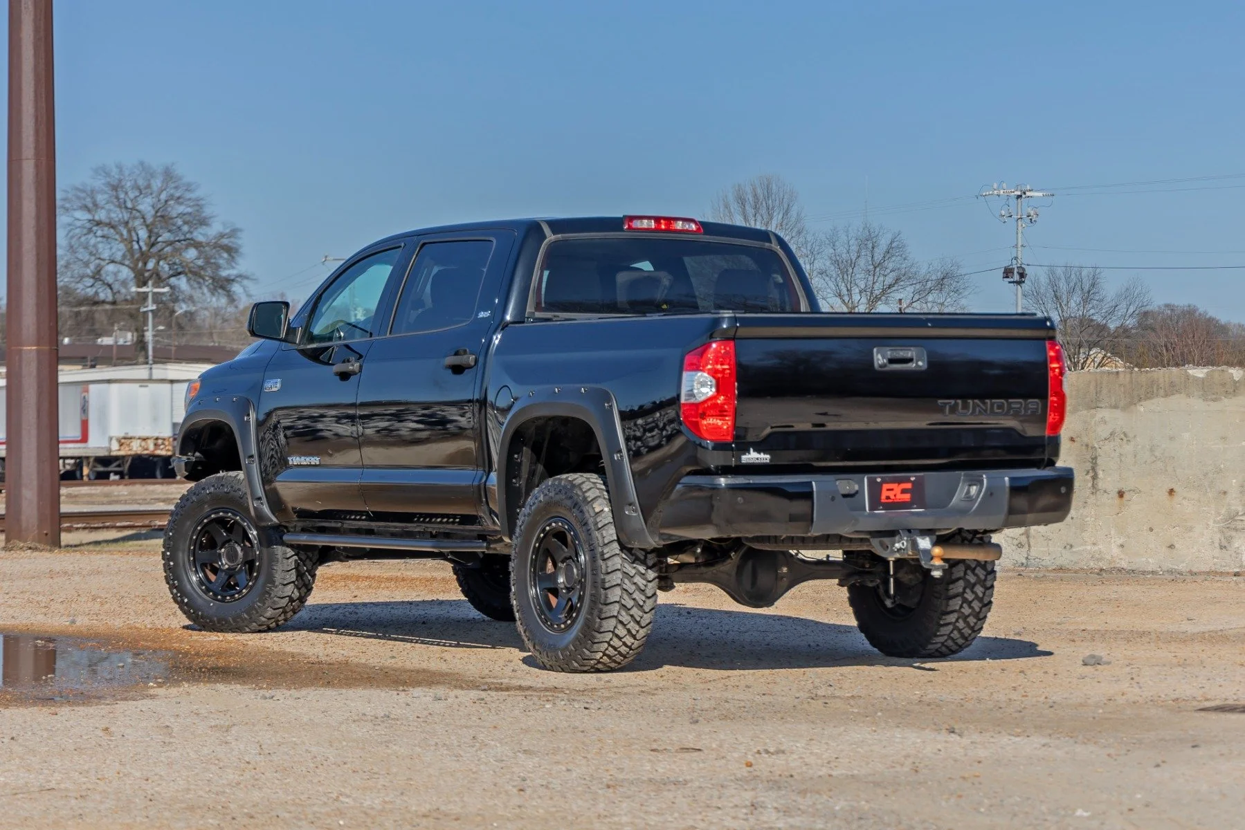 OV2 Running Boards Side Step Bars Crew Cab Toyota Tundra 07-21 14005 - Image 6