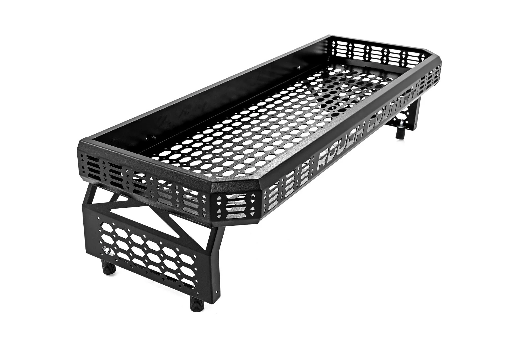 Rough Country Over Bed Cargo Rack Polaris Ranger/Can-Am Defender 99087 - Image 6