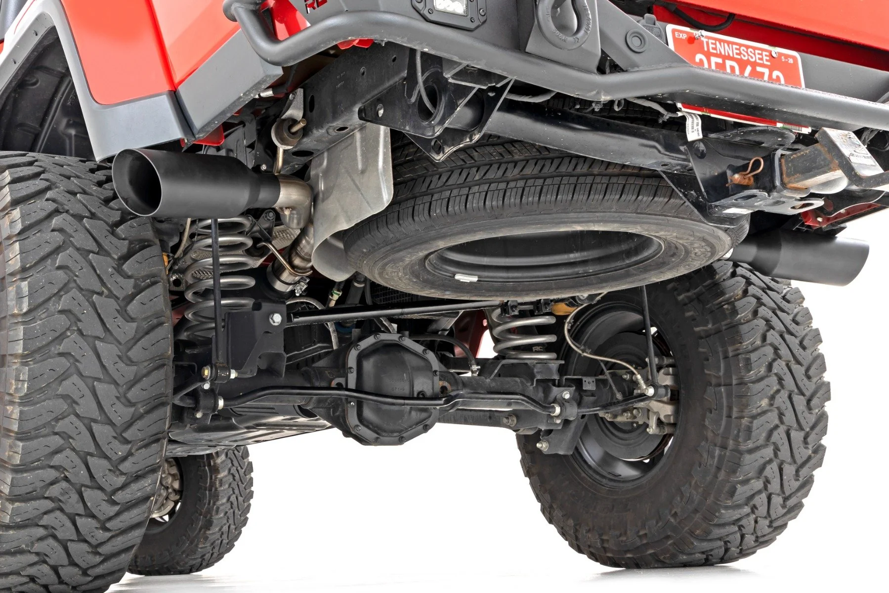 Rough Country Performance Cat-Back Exhaust 3.6L for Jeep JT Gladiator 2020-2025 96015 - Image 2