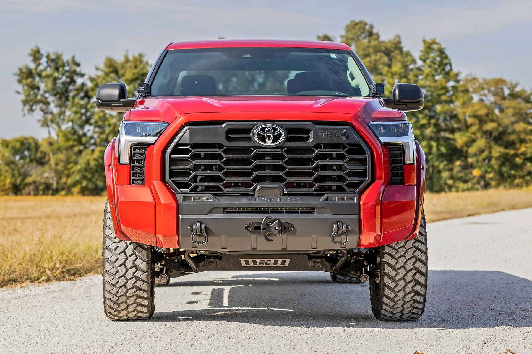 Rough Country Pocket Fender Flare for Toyota Tundra 22-23 Black - Image 3