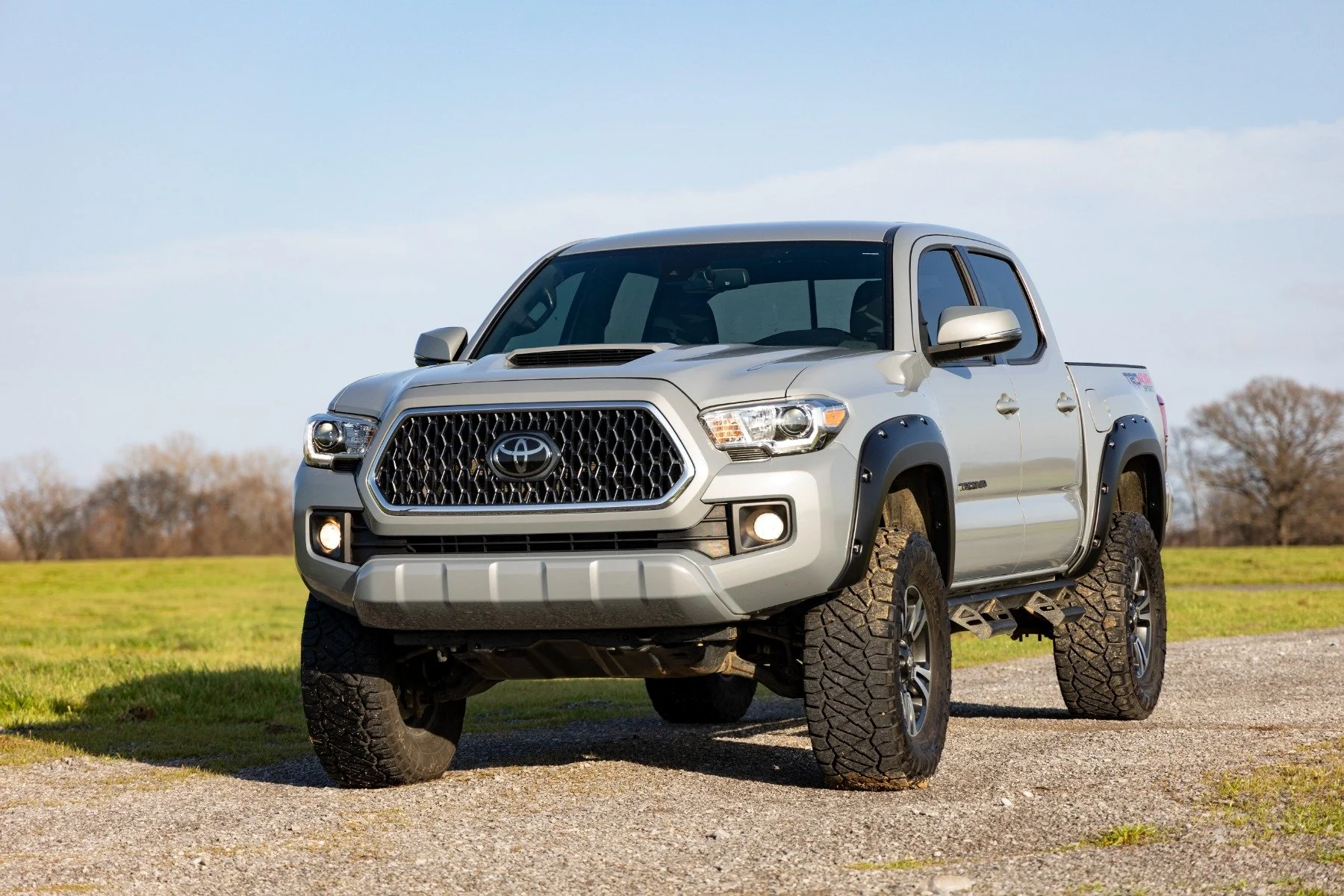 Pocket Fender Flares 1H5 Cement Toyota Tacoma 16-23 F-T11621A-1H5 - Image 2