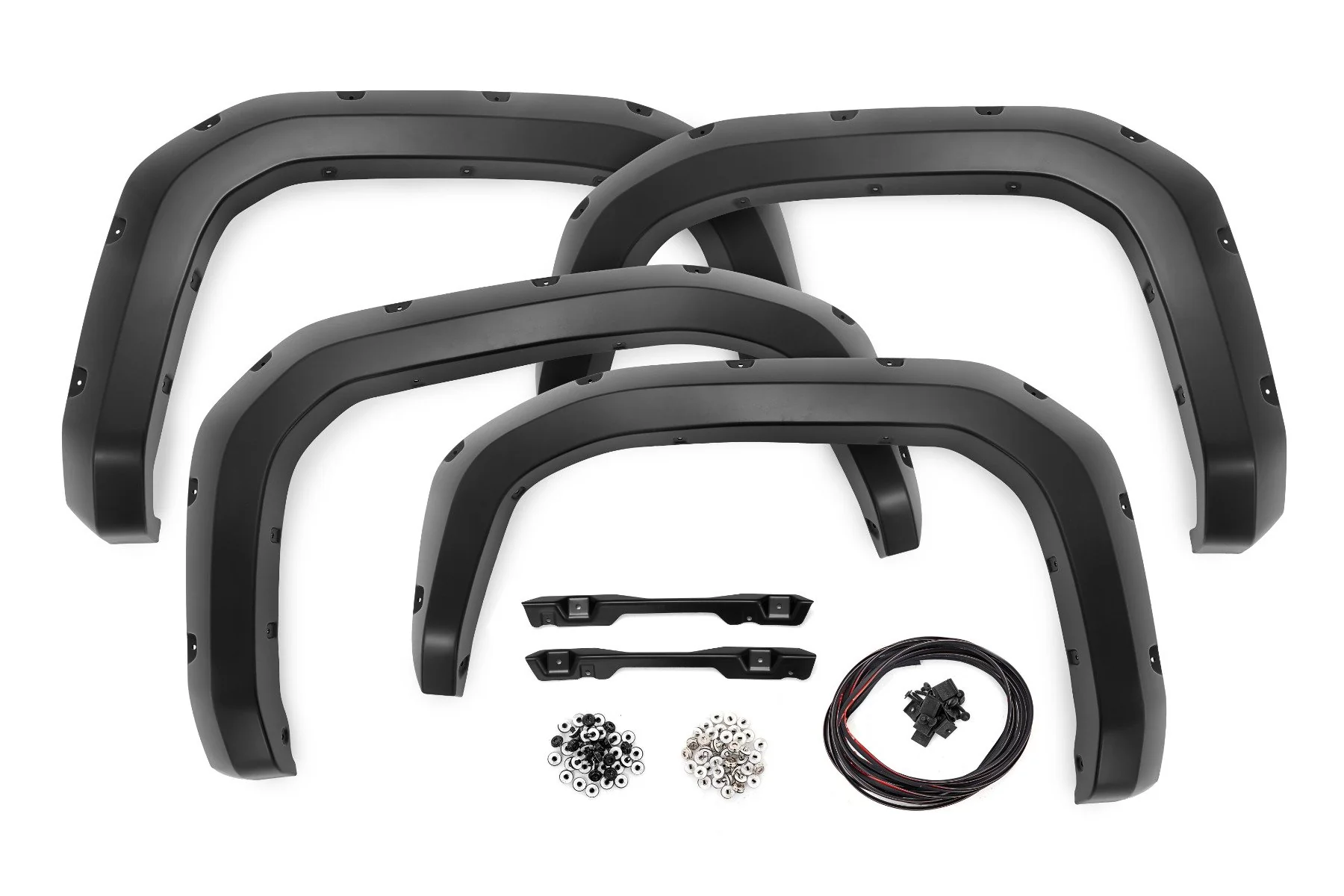 Rough Country Pocket Fender Flares 3U5 Supersonic Red for Toyota Tacoma 24-25 - Image 2