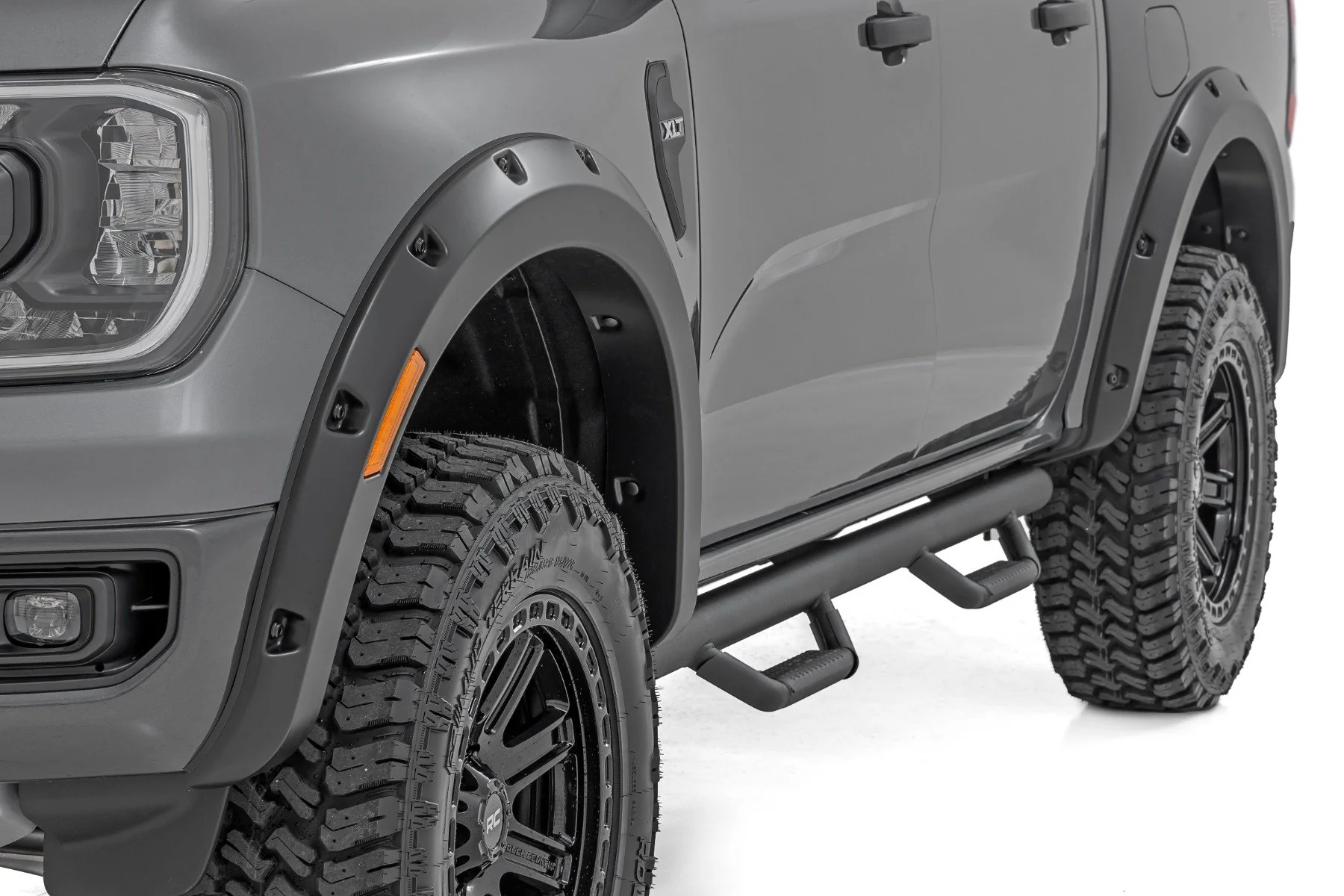 Rough Country Pocket Fender Flares | E7 Velocity Blue | for Ford Ranger 24-25 - Image 6
