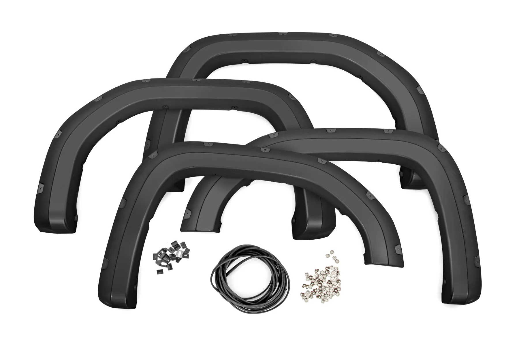 Rough Country Pocket Fender Flares G1K Stone Blue GMC Sierra 1500 19-25