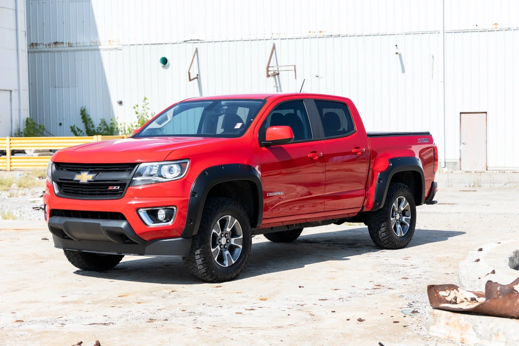 Rough Country Pocket Fender Flares G9K Satin Steel 5' Bed Colorado 15-22 - Image 5