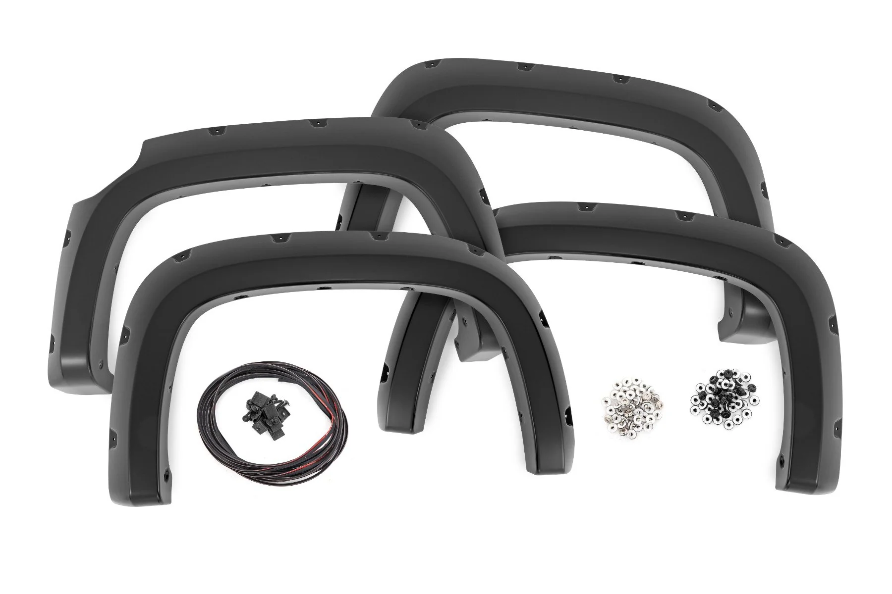 Pocket Fender Flares GBA Gloss Black 5' Bed Chevy Colorado 15-22 F-C11511A-GBA - Image 4