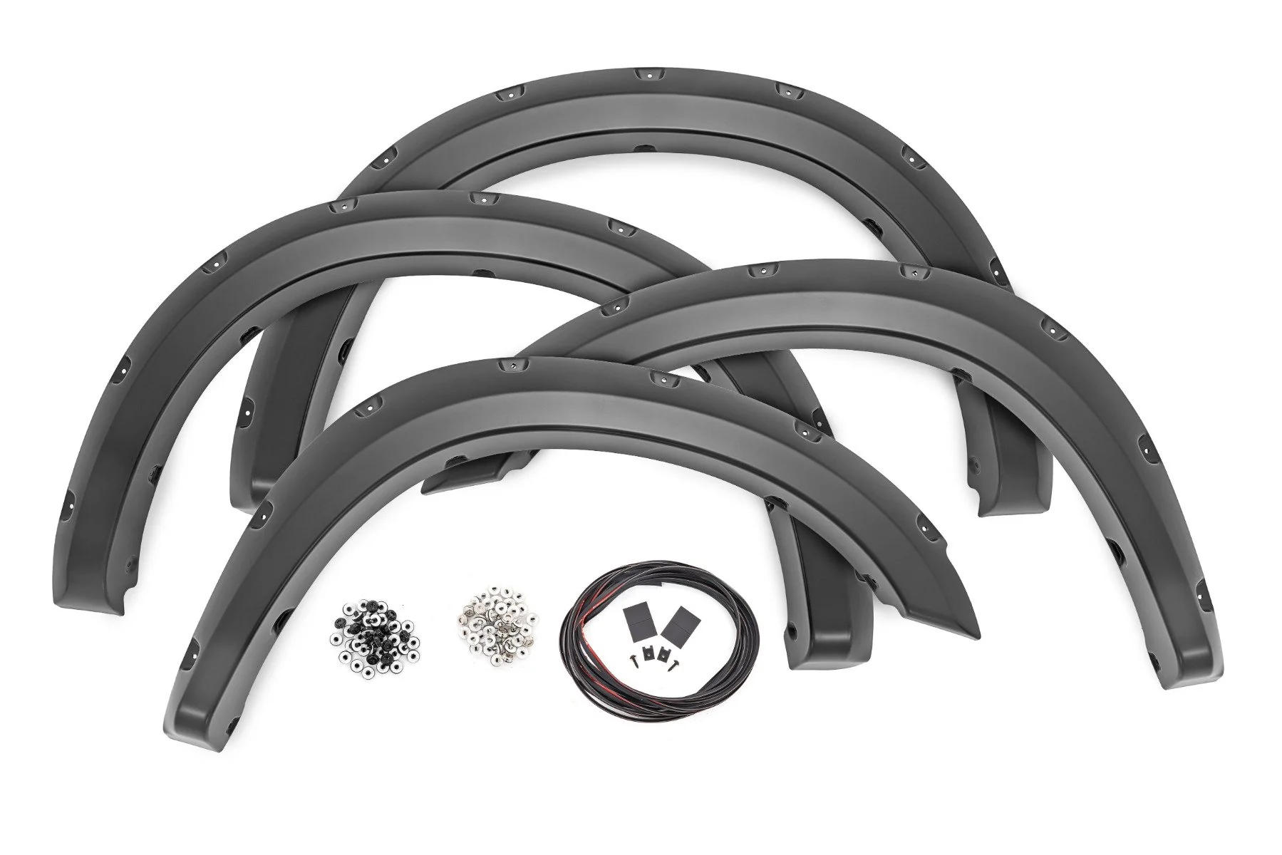 Pocket Fender Flares Gloss Black Ram 2500 10-18 F-D21011A-RCGB