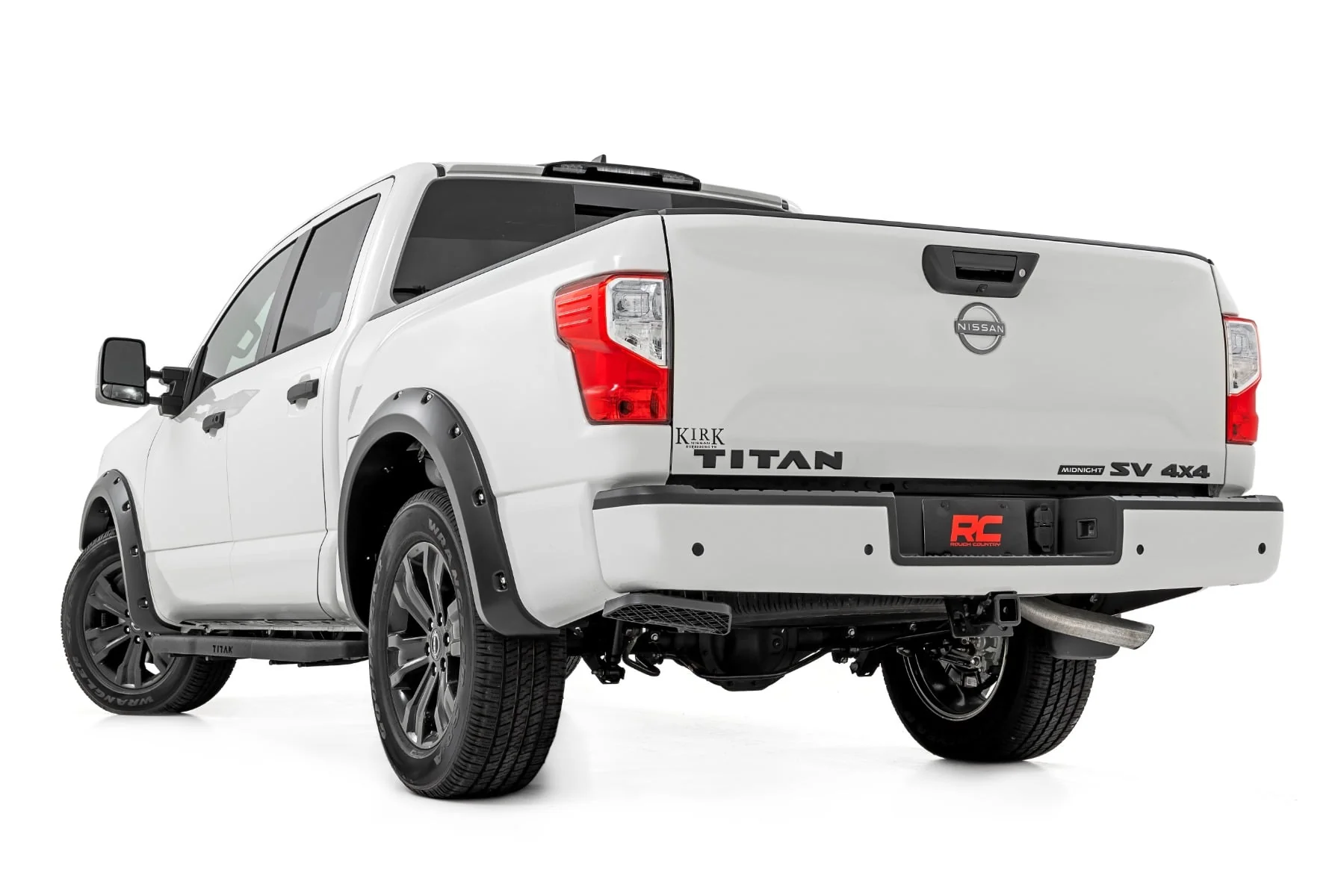 Rough Country Pocket Fender Flares | KAD Gun Metal | for Nissan Titan 2WD/4WD (2017-2024) F-N101705A-KAD - Image 6