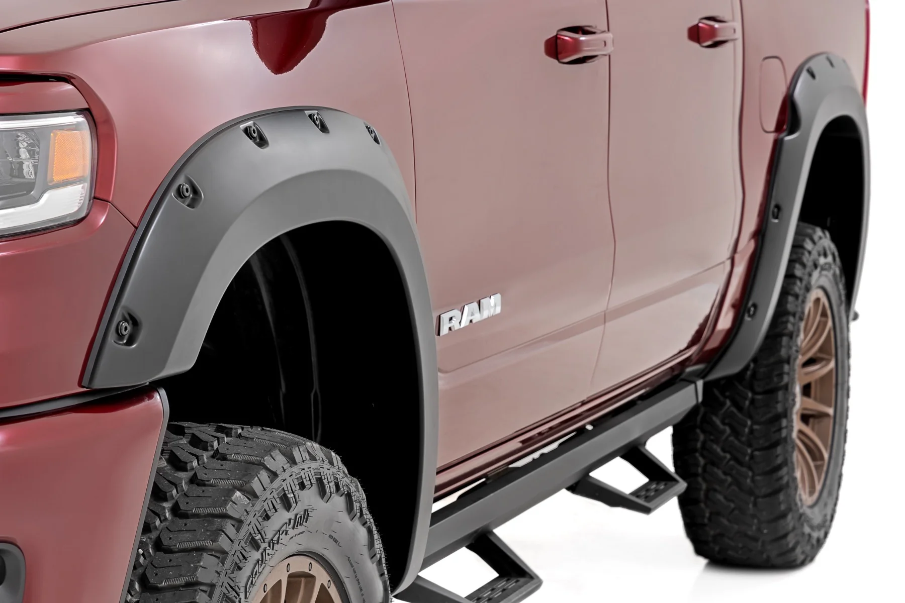 Rough Country Pocket Fender Flares | PCG Forged Blue | for Ram 1500 25-26 - Image 5
