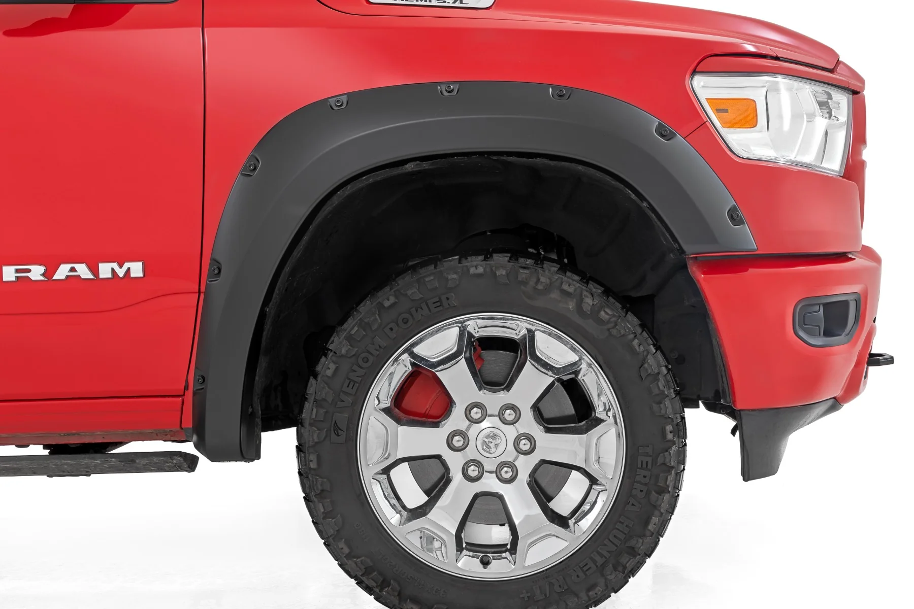 Pocket Fender Flares PFP Olive Green Ram 1500 19-24 F-D10914A-PFP - Image 6
