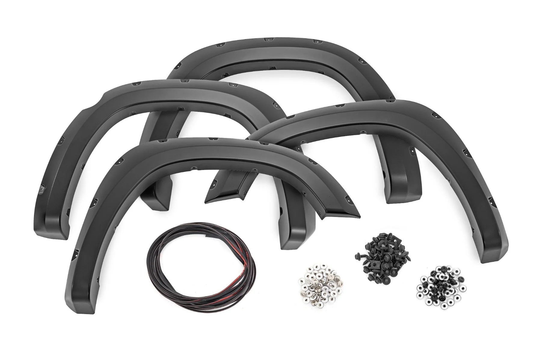 Pocket Fender Flares PXJ Diamond Black Ram 1500 2025 F-D319205-PXJ - Image 2