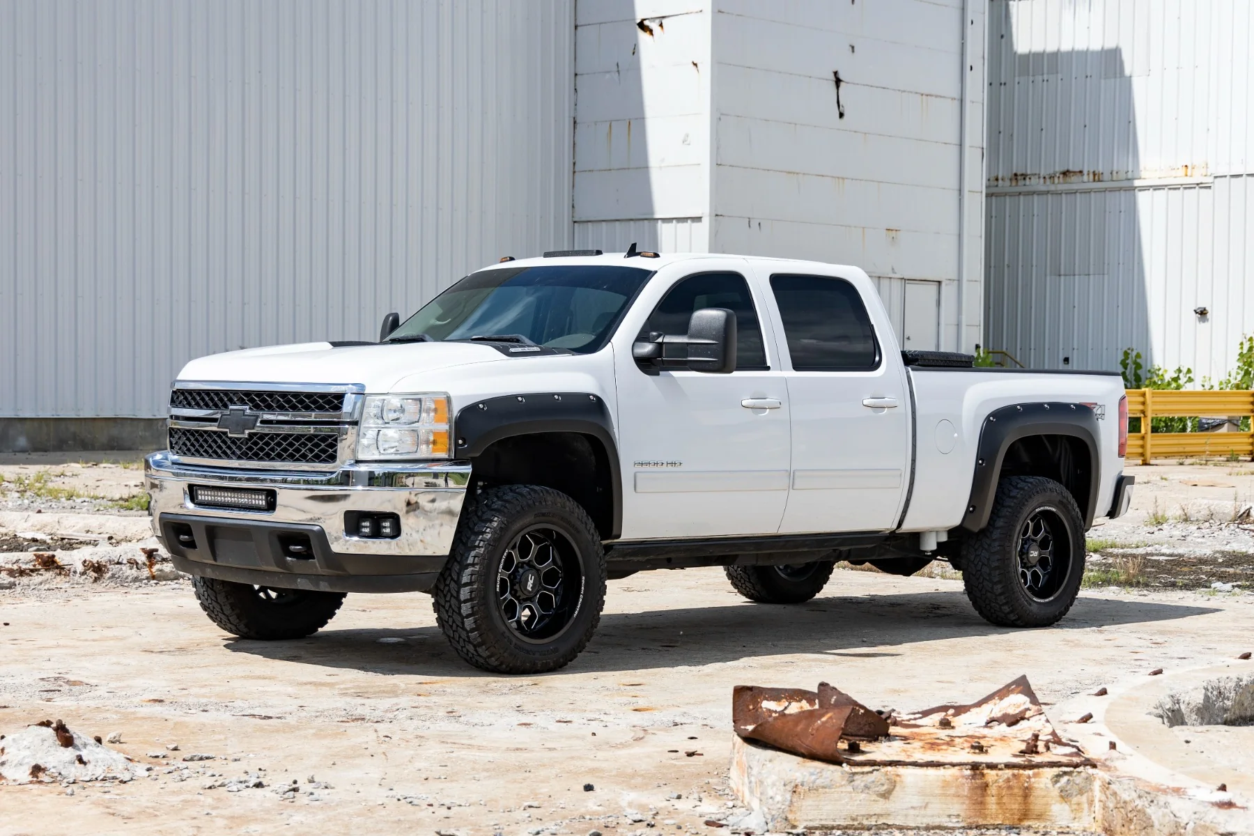 Rough Country Pocket Fender Flares UH Tuxedo Black for Ford F250/F350 11-16 - Image 4