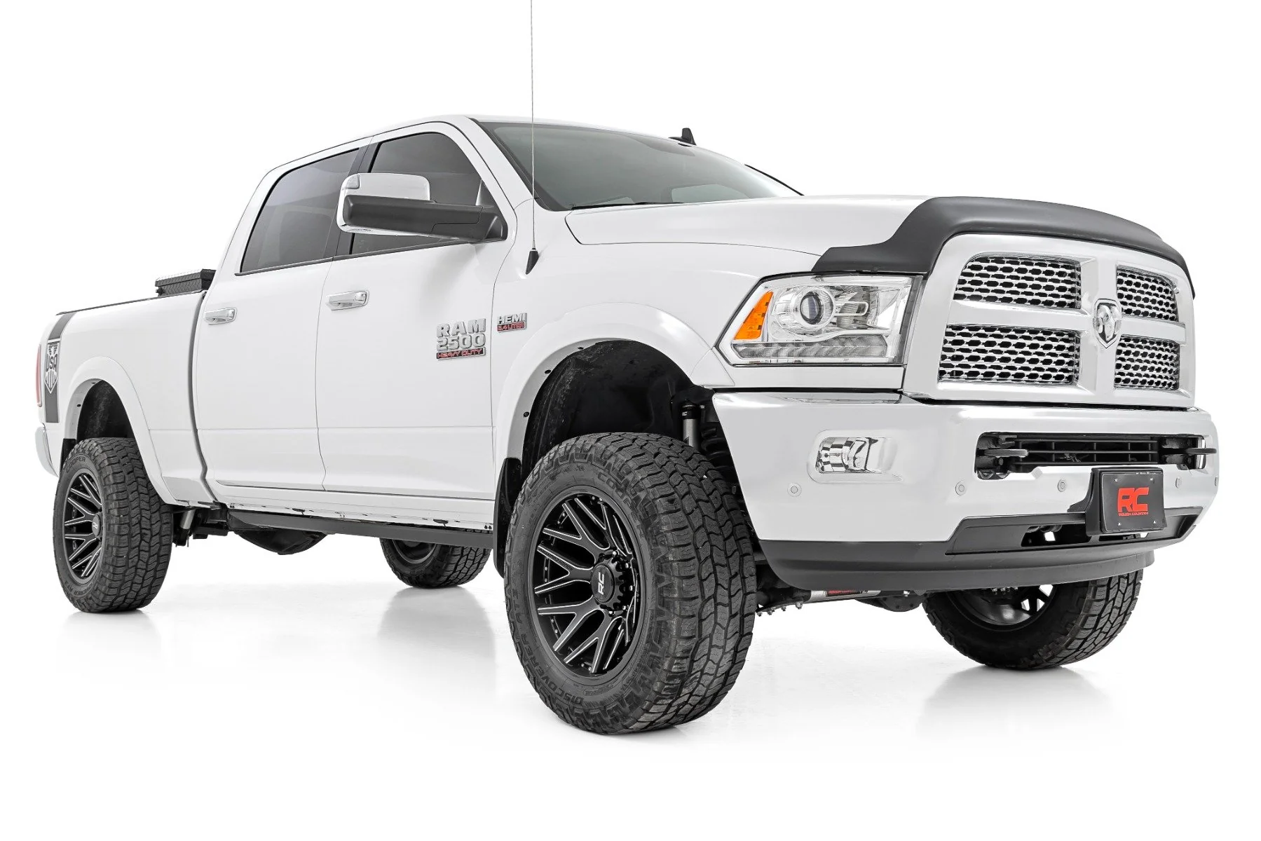 Rough Country Power Running Boards Lighted Crew Cab for Ram 2500 3500 2011-2026 - Image 2