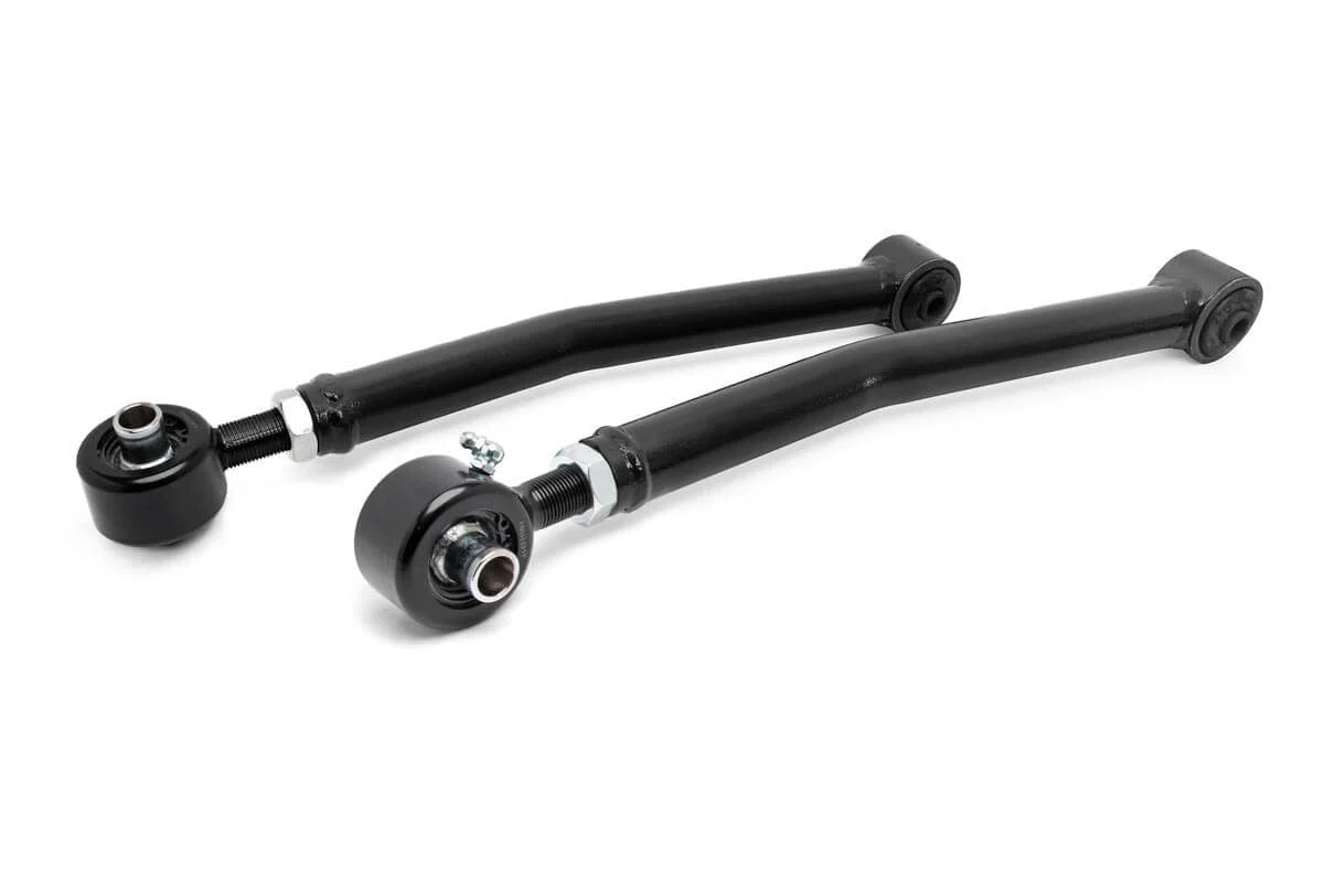 Rough Country Rear Upper Adjustable Ctrl Arms for Jeep Wrangler JK 2007-2017 11380