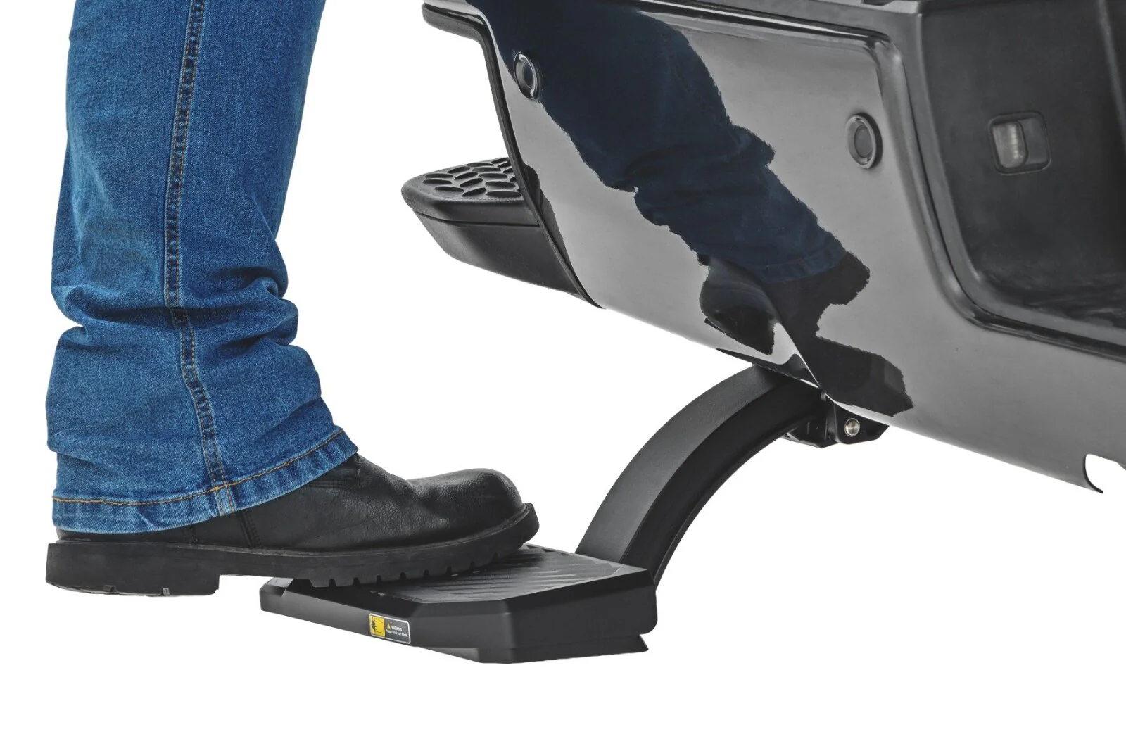Rough Country Retractable Bed Step Manual Pull Chevy/GMC 2500HD/3500HD (15-19) PW059391