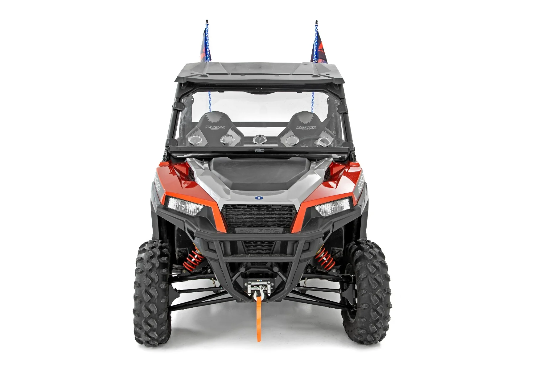 Scratch Resistant Vented Full Windshield 16-21 Polaris General 98262010 - Image 4
