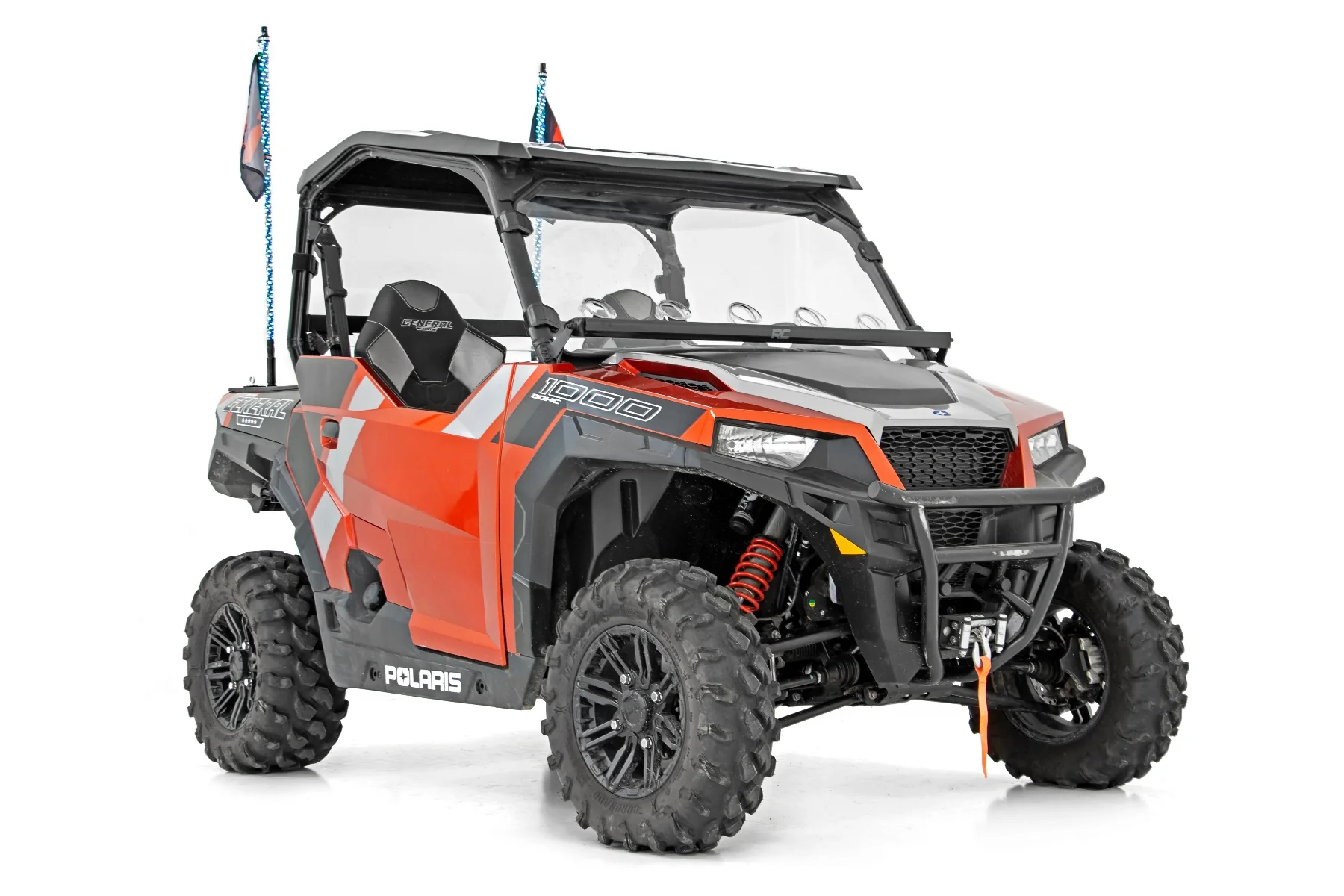 Scratch Resistant Vented Full Windshield 16-21 Polaris General 98262010 - Image 5