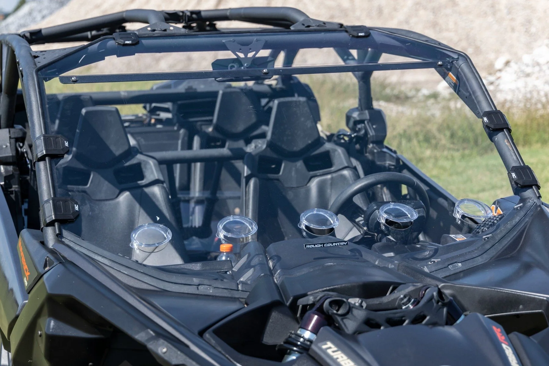 Scratch Resistant Vented Full Windshield 17-21 Maverick X3 98272030 - Image 6