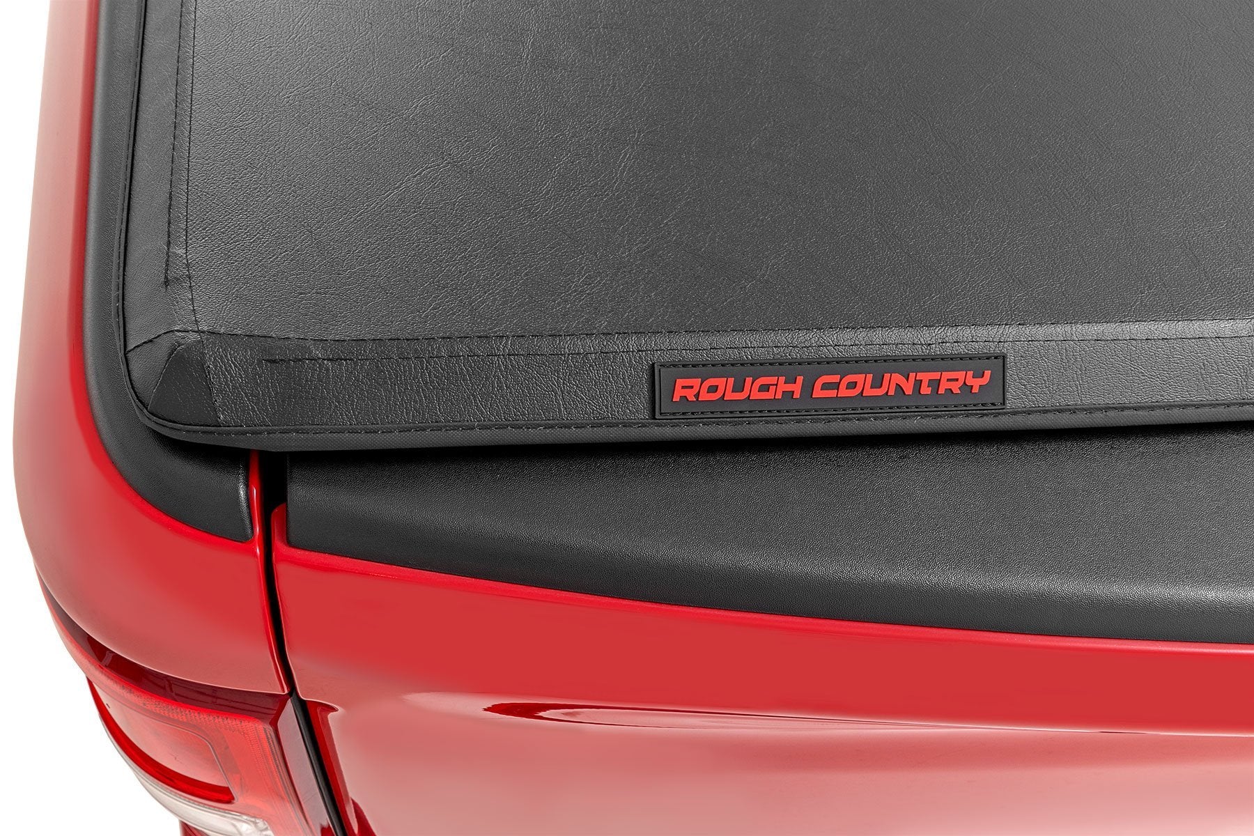 Rough Country Soft Tri-Fold Bed Cover 5'7" Bed for Ram 1500 2010-2018 & Classic 41309550A - Image 2
