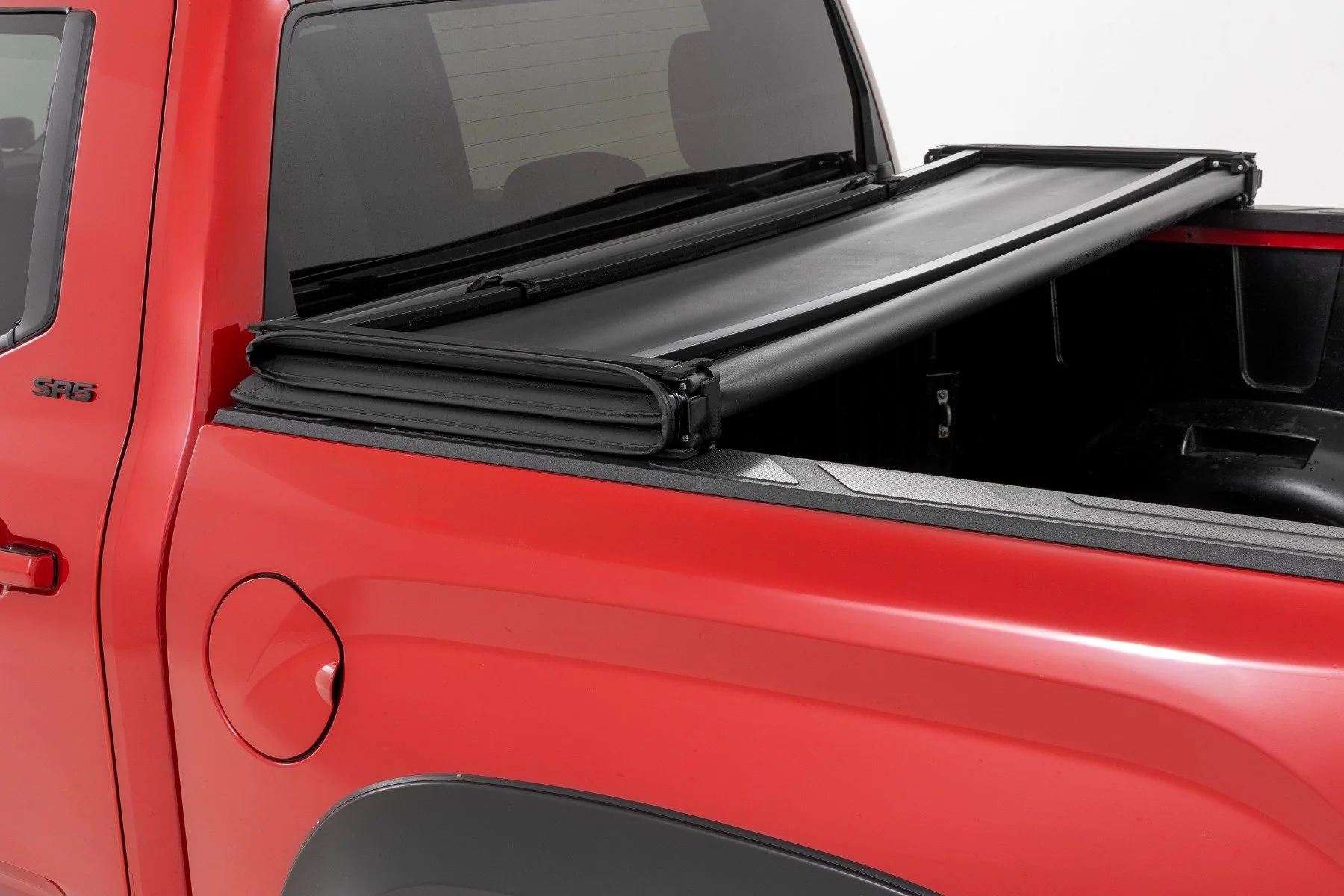 Rough Country Soft Tri-Fold Bed Cover 5'7" Bed for Toyota Tundra 22-25 - Image 3