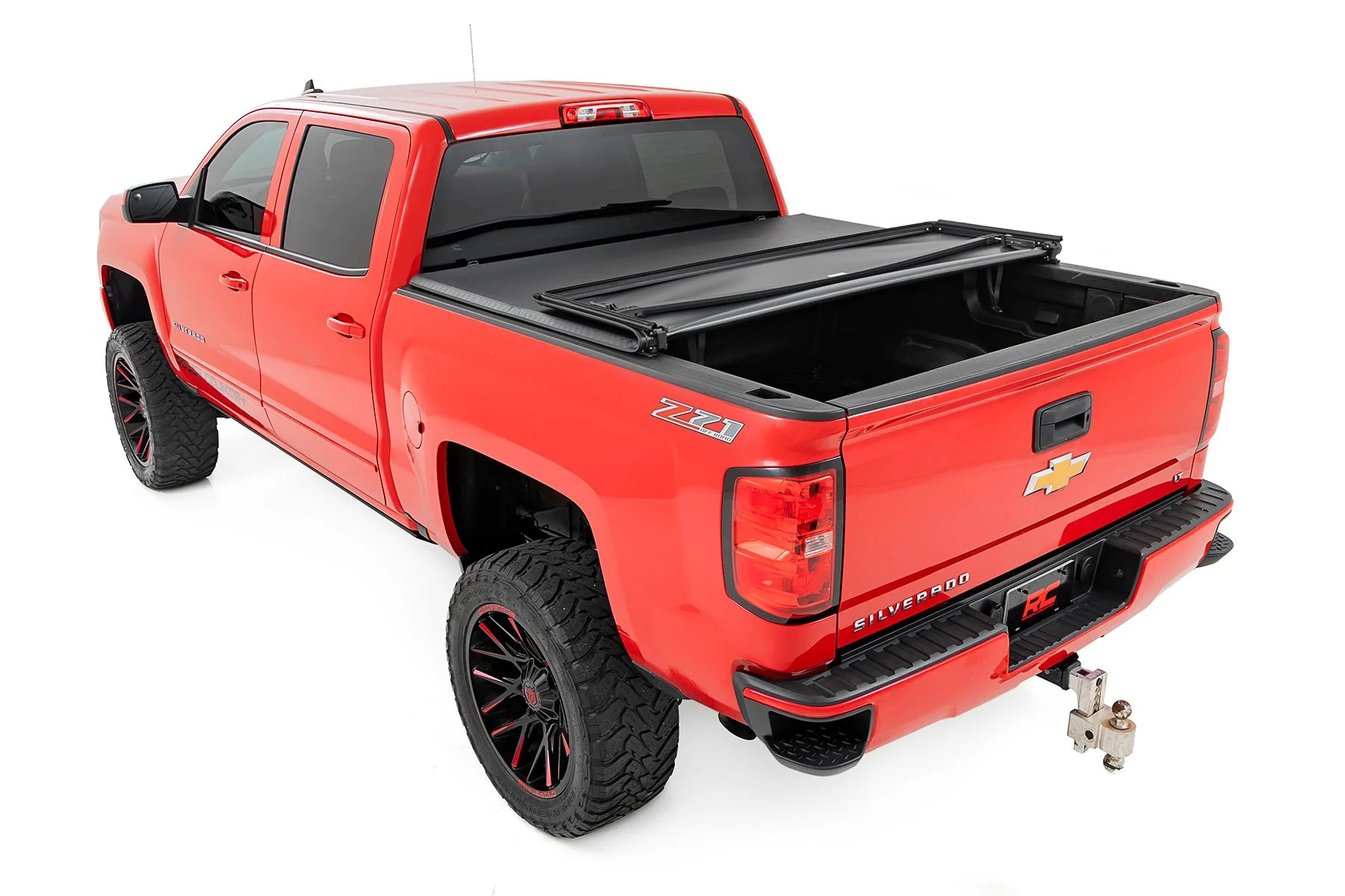 Rough Country Soft Tri-Fold Bed Cover 5'9" Bed Chevy/GMC 1500 14-18 & Classic 41214550A - Image 3